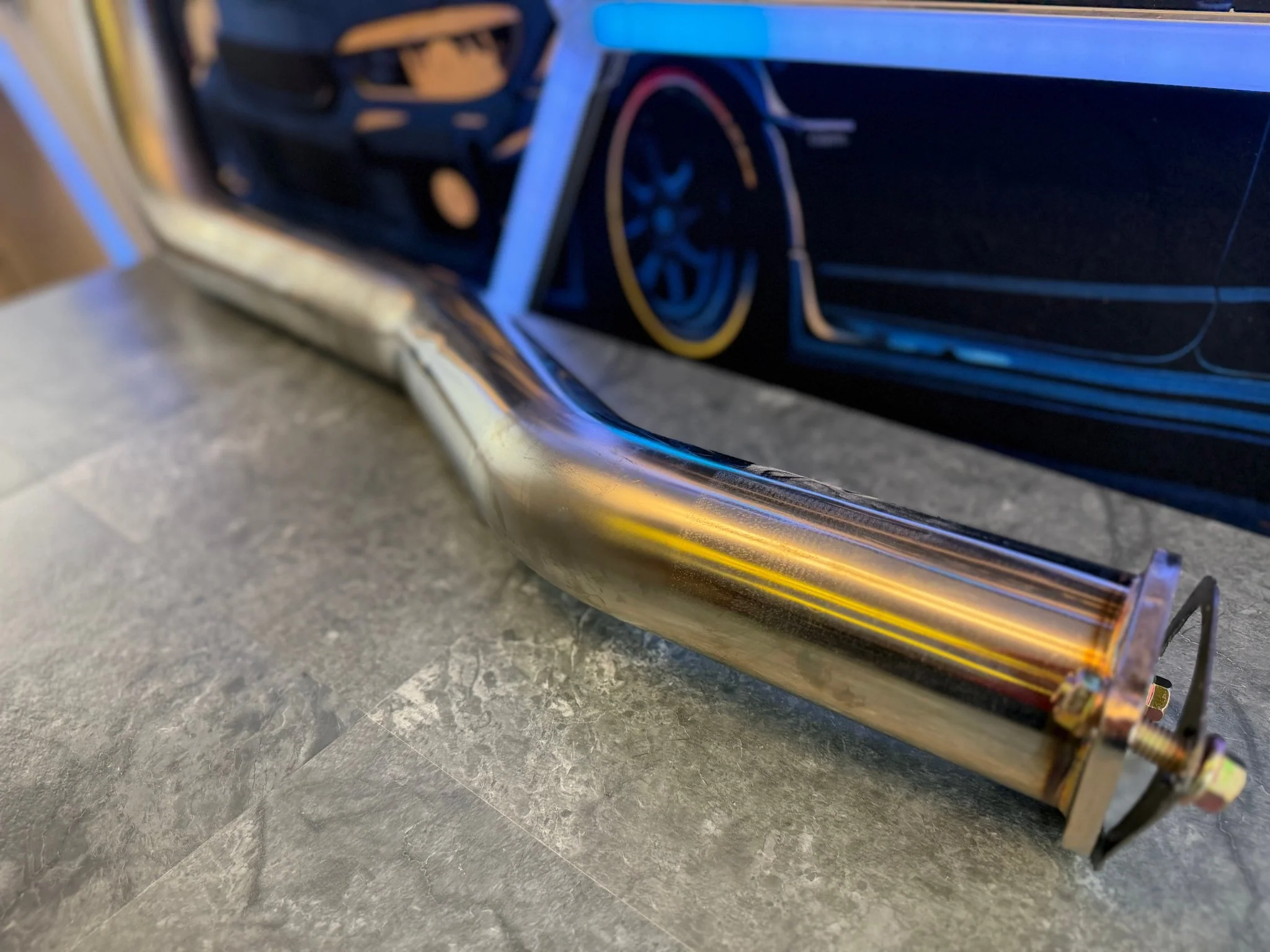 2002-2007 wrx & 04-07 Subaru STi katl3sss d0wnpipe - Image 2
