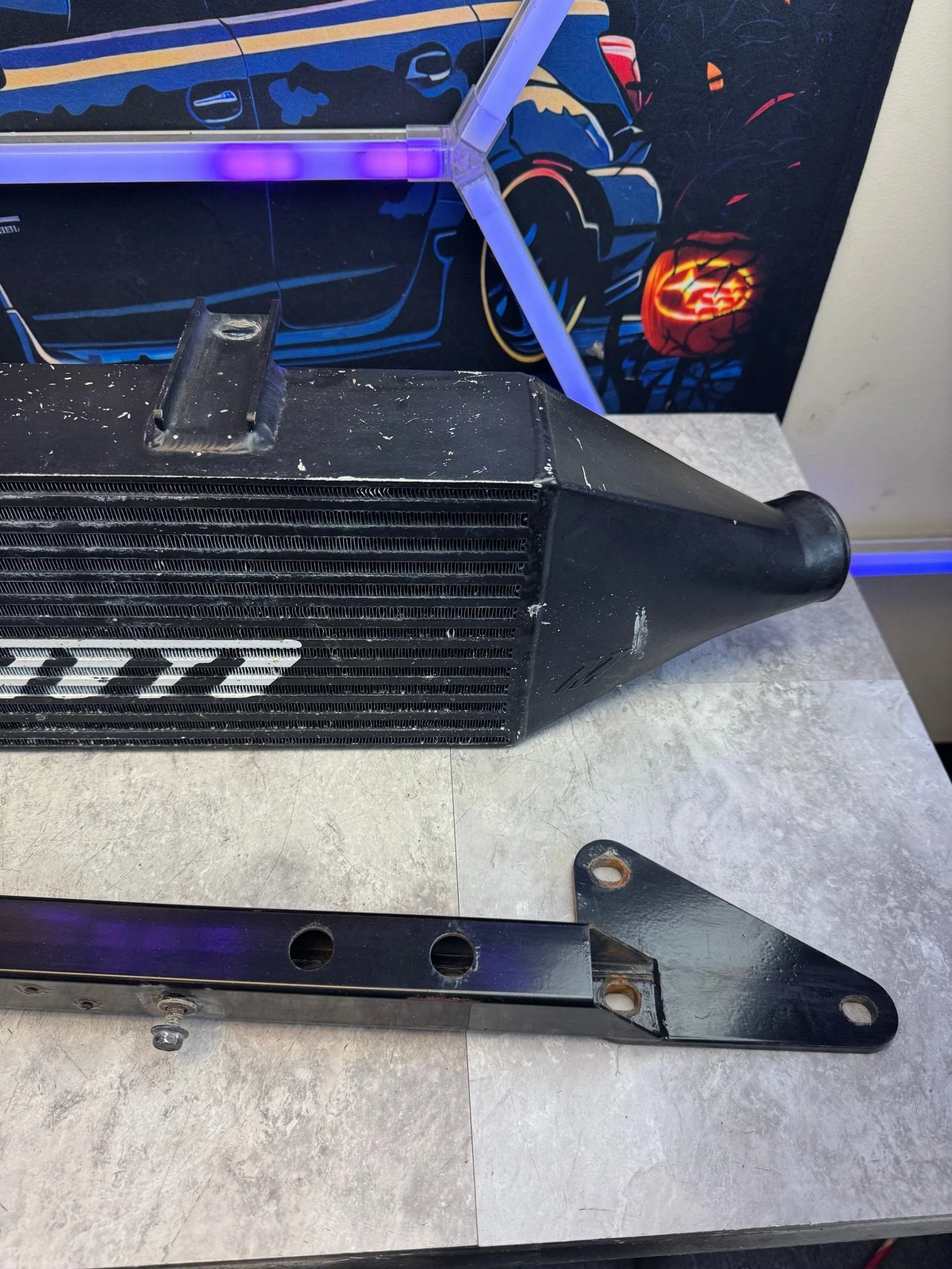 2002-2007 WRX / 2004-2007 STi Mishimoto Front Mount Intercooler Kit With Speed Density For Rotated Turbo 3.5" Core / O5 - Image 5