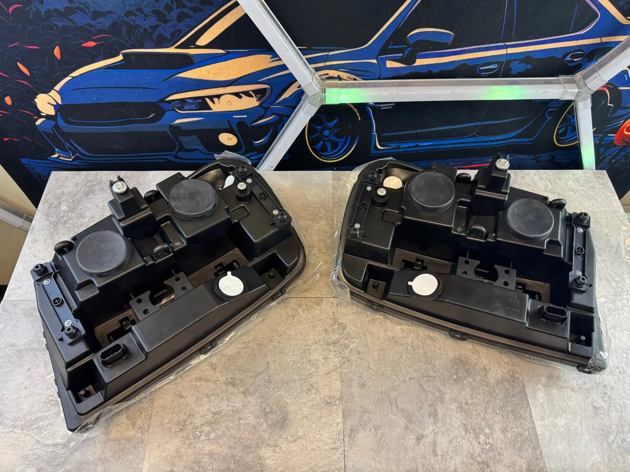 2002-2009 Chevrolet Trailblazer Brand New Aftermarket Headlight Assembly Pair Kit B2 - Image 6