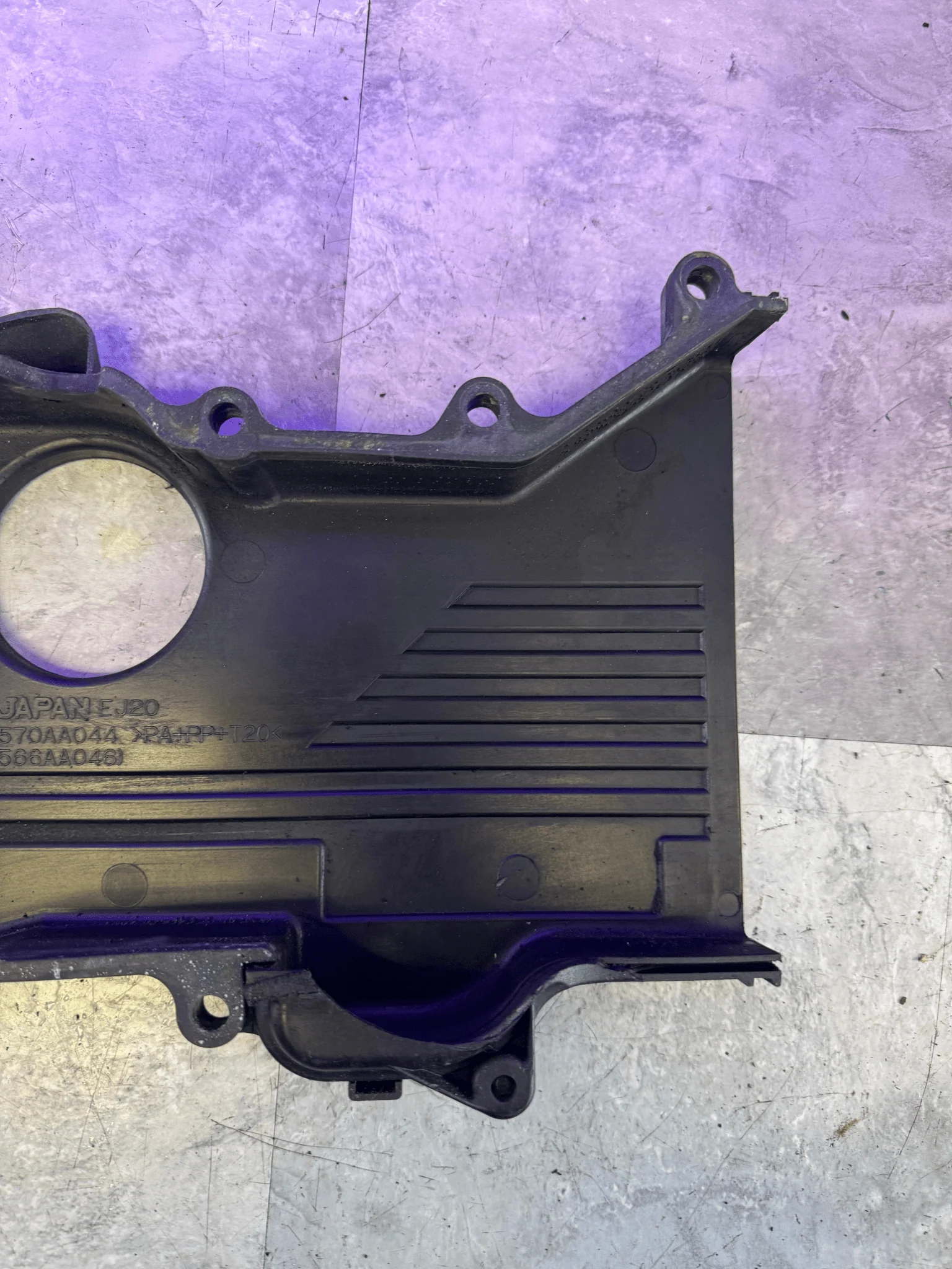 2002-2014 Subaru Center Engine Timing OEM Cover Front Cover Belt Y5 - Image 6