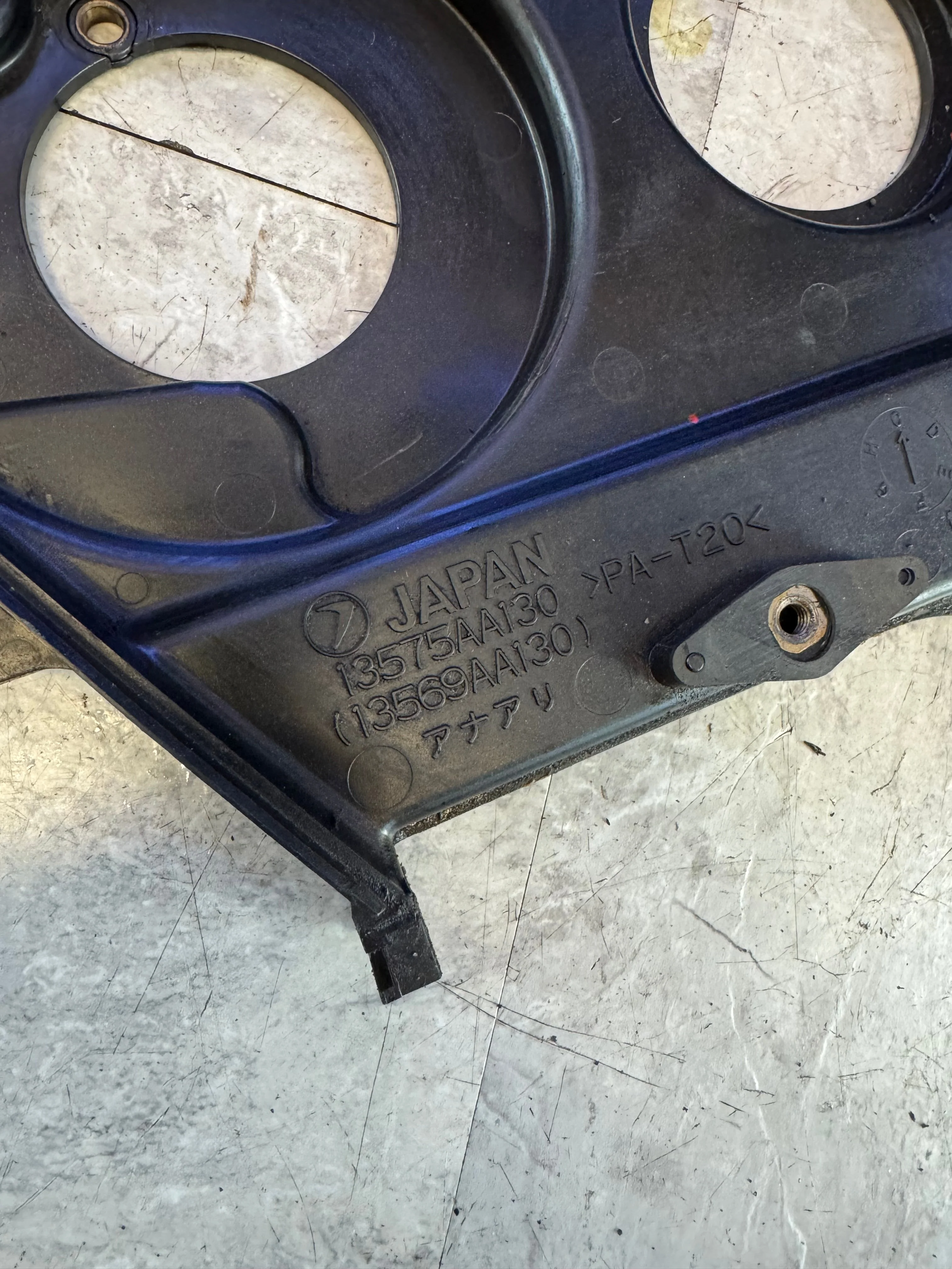 2002-2014 Subaru Impreza WRX 2.5L Turbo LH Left Timing Cover Y6 - Image 2