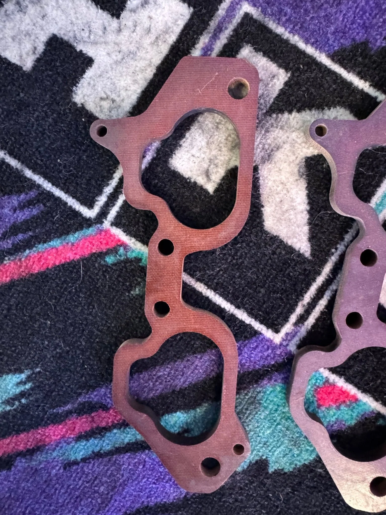 2002-2014 Subaru WRX 2004-2021 Subaru STi Grimmspeed Intake Manifold 8mm Phenolic Spacers N3 - Image 2