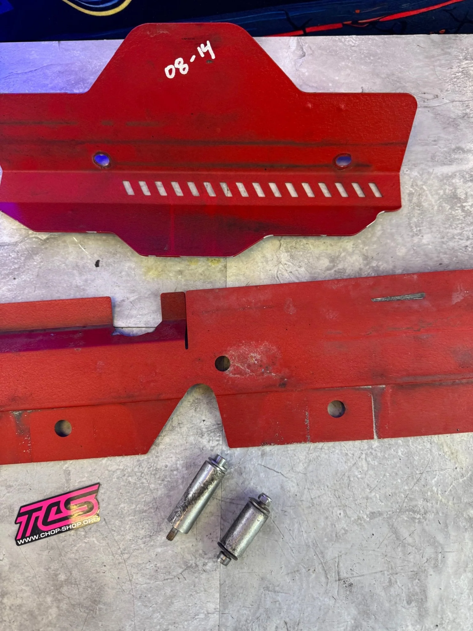 2002-2014 Subaru WRX 2004-2021 Subaru STi Perrin Radiator And Alternator Cover Shroud Red K2 - Image 7