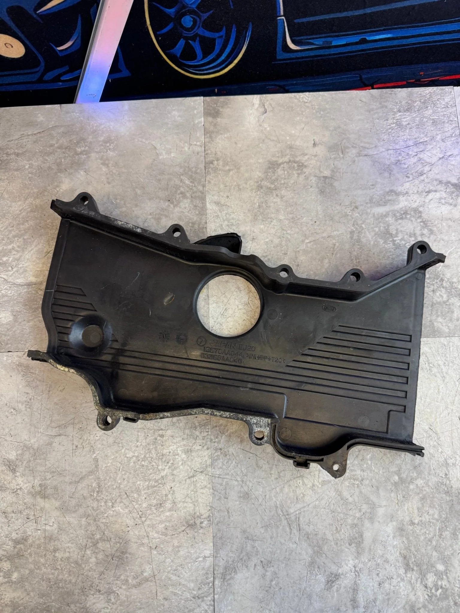 2002-2021 Subaru Center Engine Timing OEM Cover Front Cover Belt Y5 - Image 2