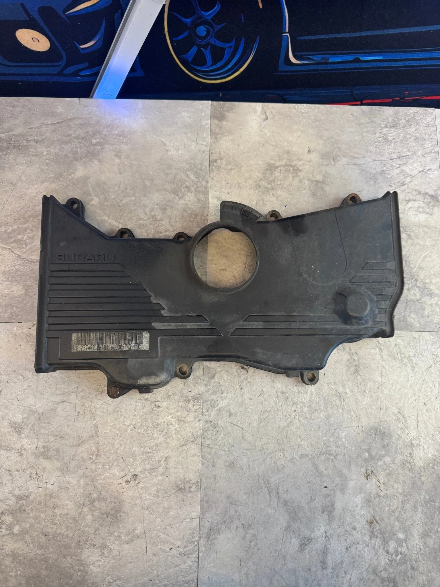 2002-2021 Subaru Center Engine Timing OEM Cover Front Cover Belt Y5