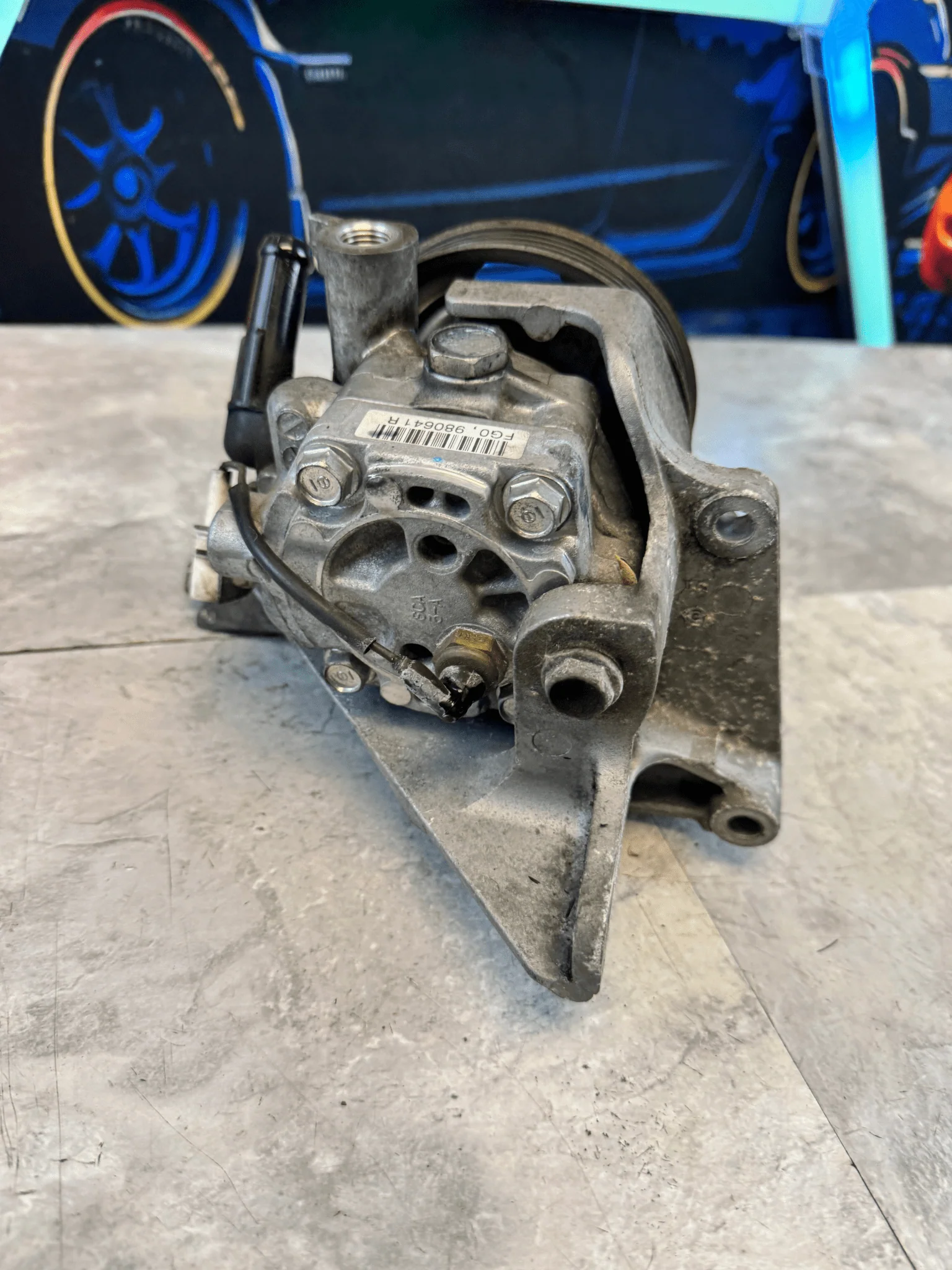 2002-2021 Subaru WRX STi OEM Steering Steering Pump Bracket For EJ Motors L5 - Image 3