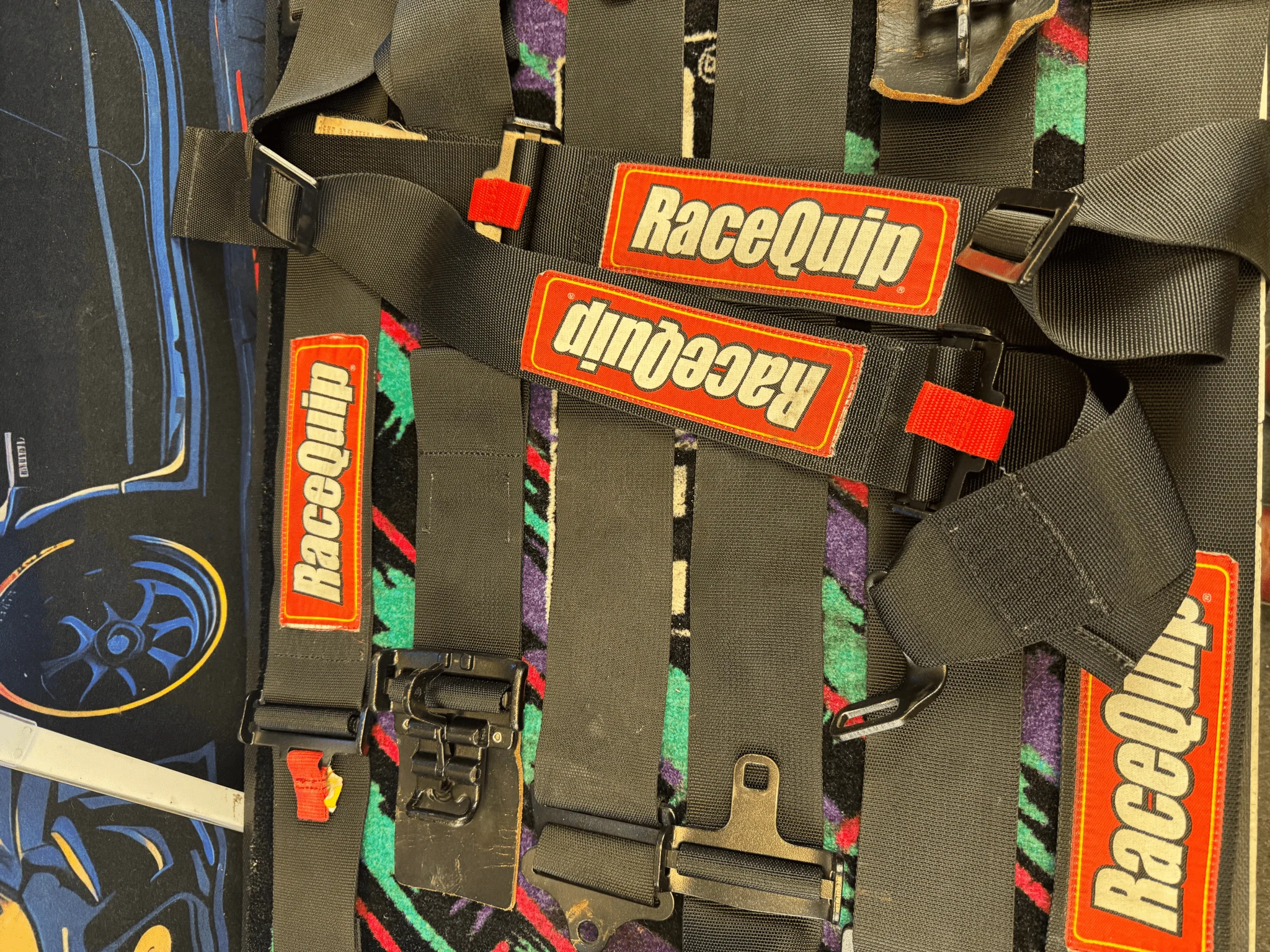 2002-2021 Subaru WRX STi Racequip 6-Point Racing Harness P7 - Image 3