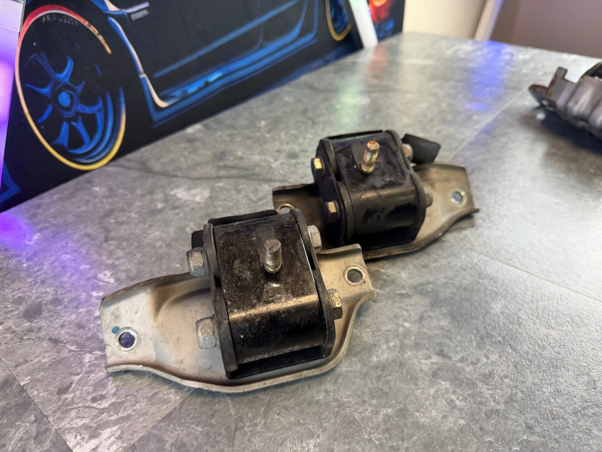 2002-2021 Subaru WRX STi Torque Solution Engine Mounts N4 w/ engine plates - Image 2