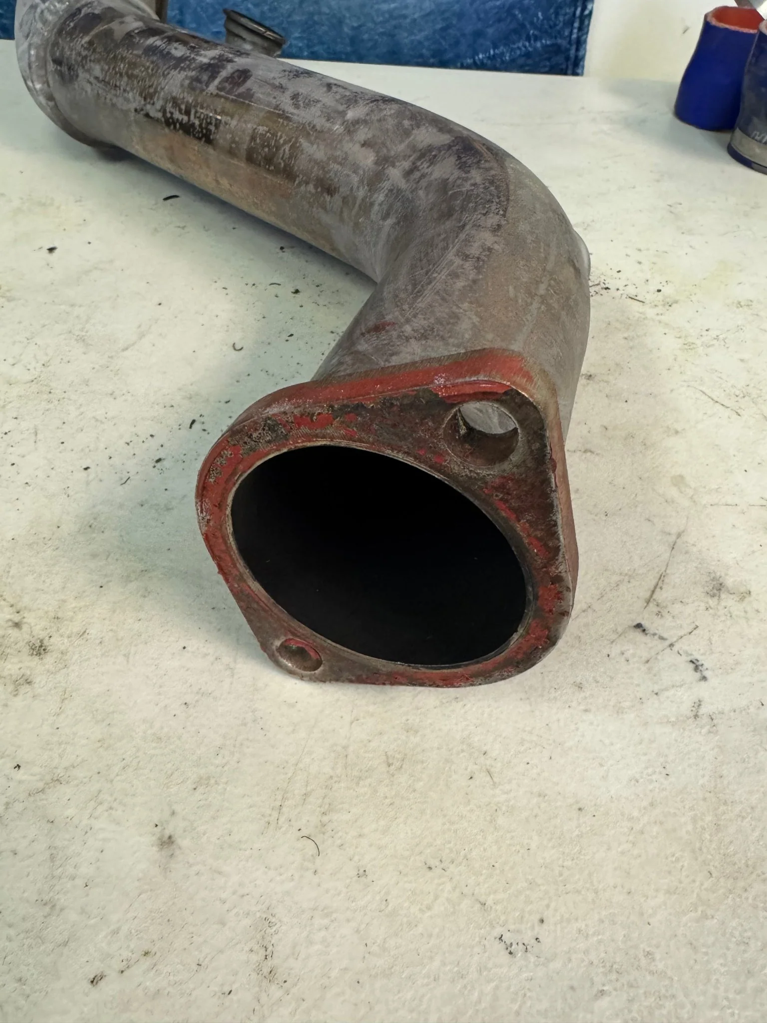 2002-2021 Subaru WRX STi Turbo XS Bellmouth Downpipe With 38mm EWG Recirculation Tube / N5 - Image 2