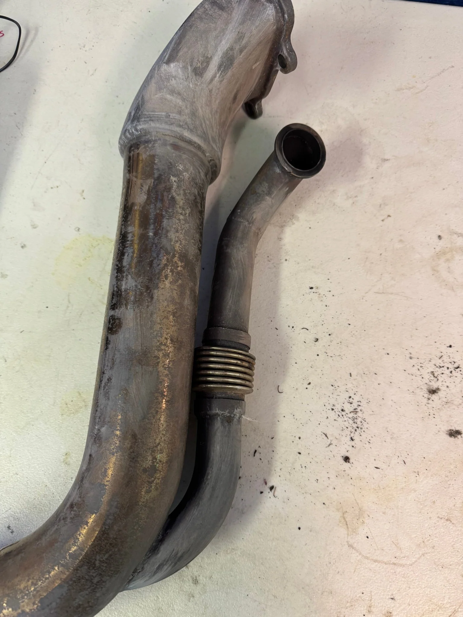 2002-2021 Subaru WRX STi Turbo XS Bellmouth Downpipe With 38mm EWG Recirculation Tube / N5 - Image 3