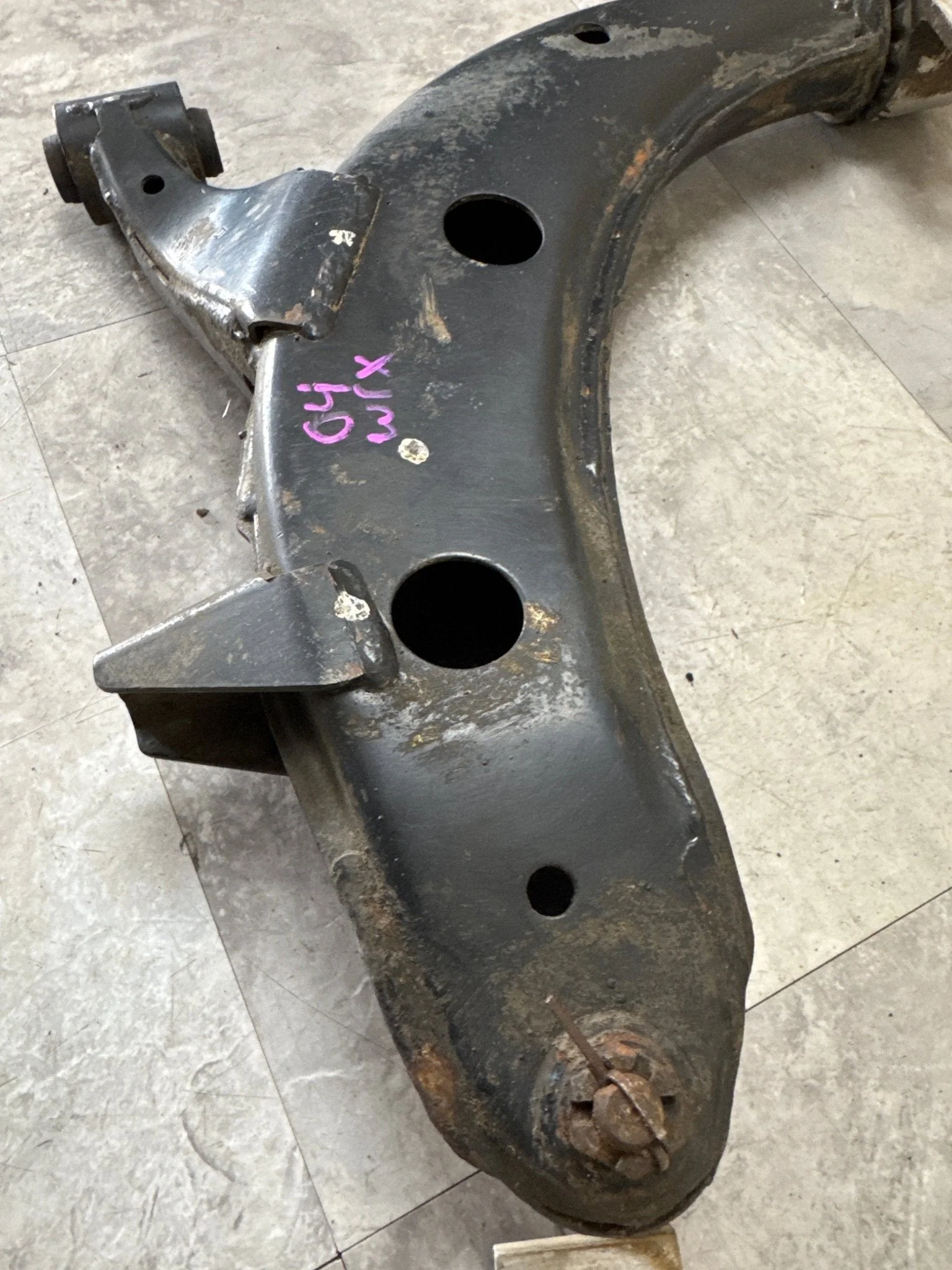 2002-2007 Subaru WRX Sedan Front OEM RH LH Lower Metal Control Arms K4 - Image 4