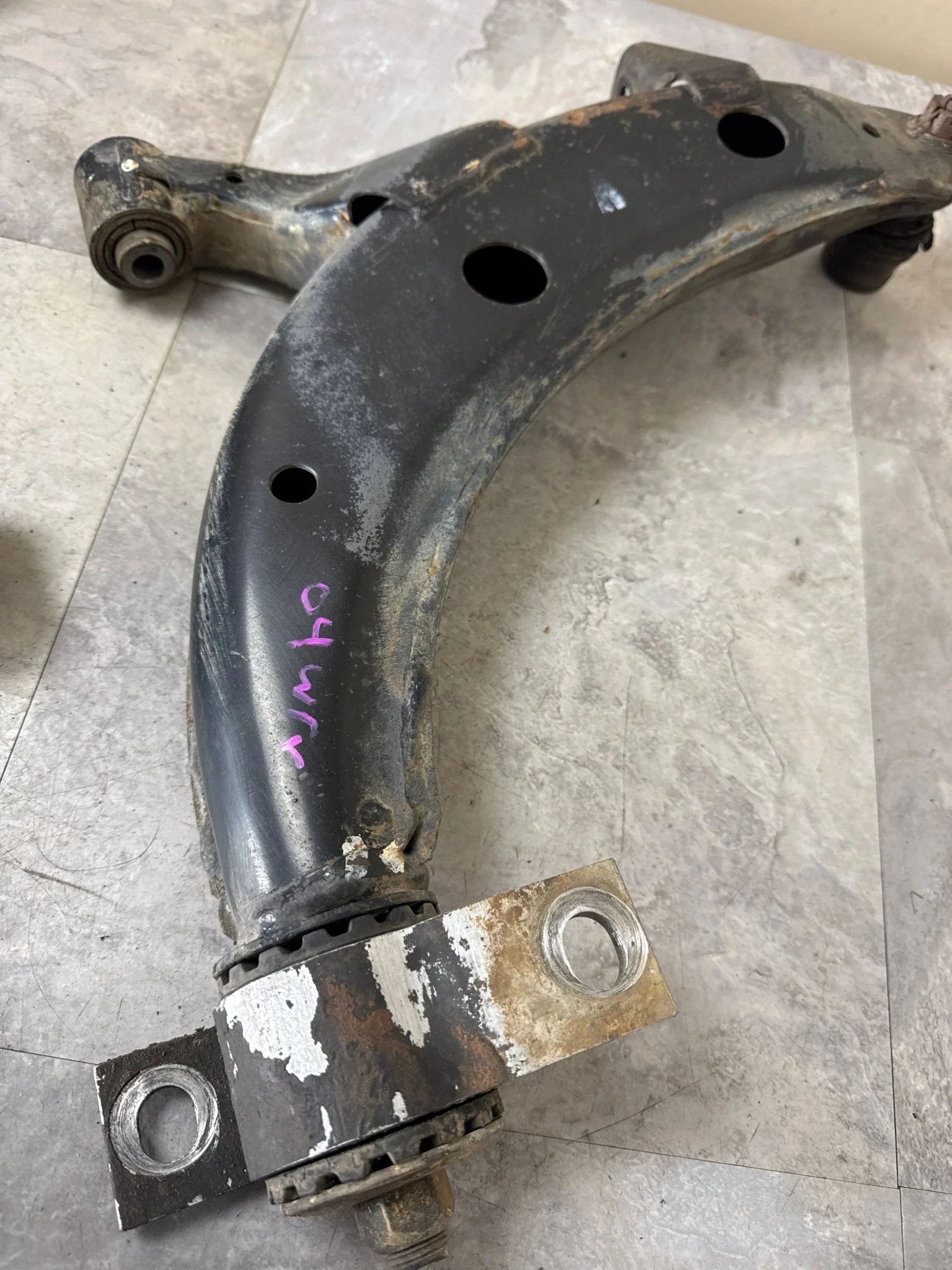 2002-2007 Subaru WRX Sedan Front OEM RH LH Lower Metal Control Arms K4 - Image 8