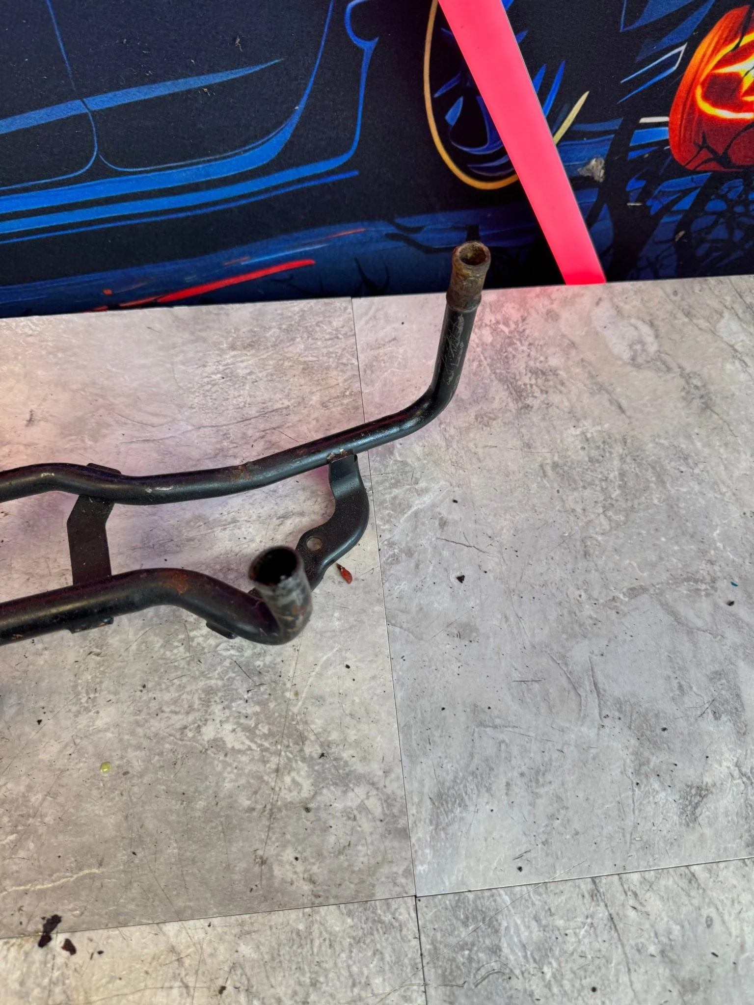2004-2005 Subaru STi OEM Engine Coolant Hard Lines / R2 - Image 4