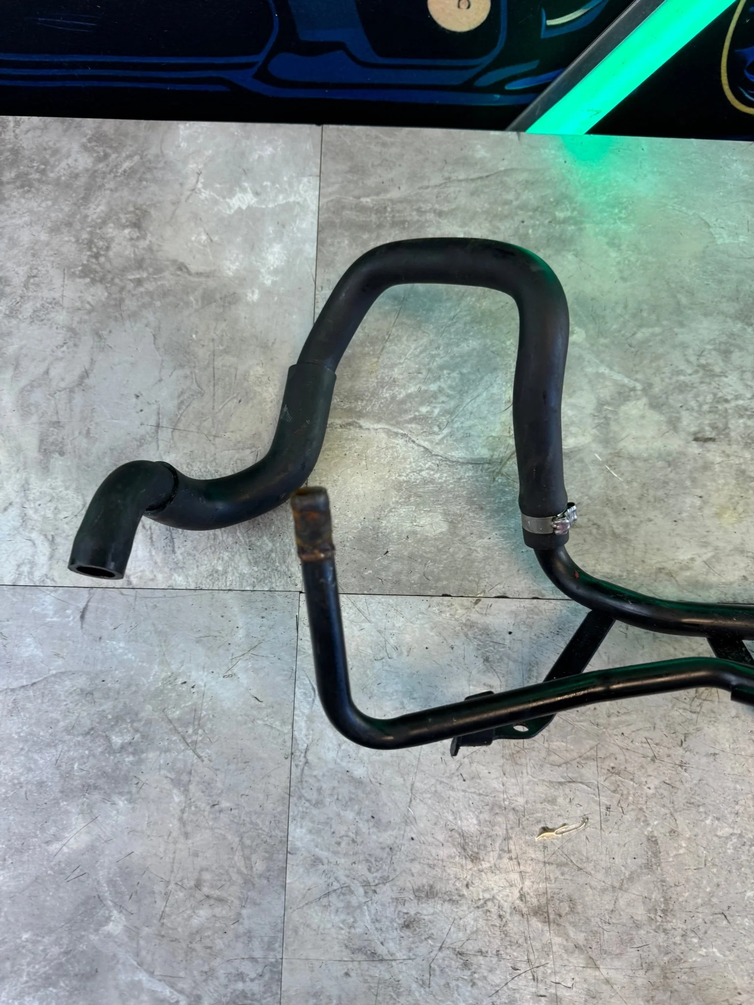 2004-2005 Subaru STi OEM Engine Coolant Hard Lines / R2 - Image 2