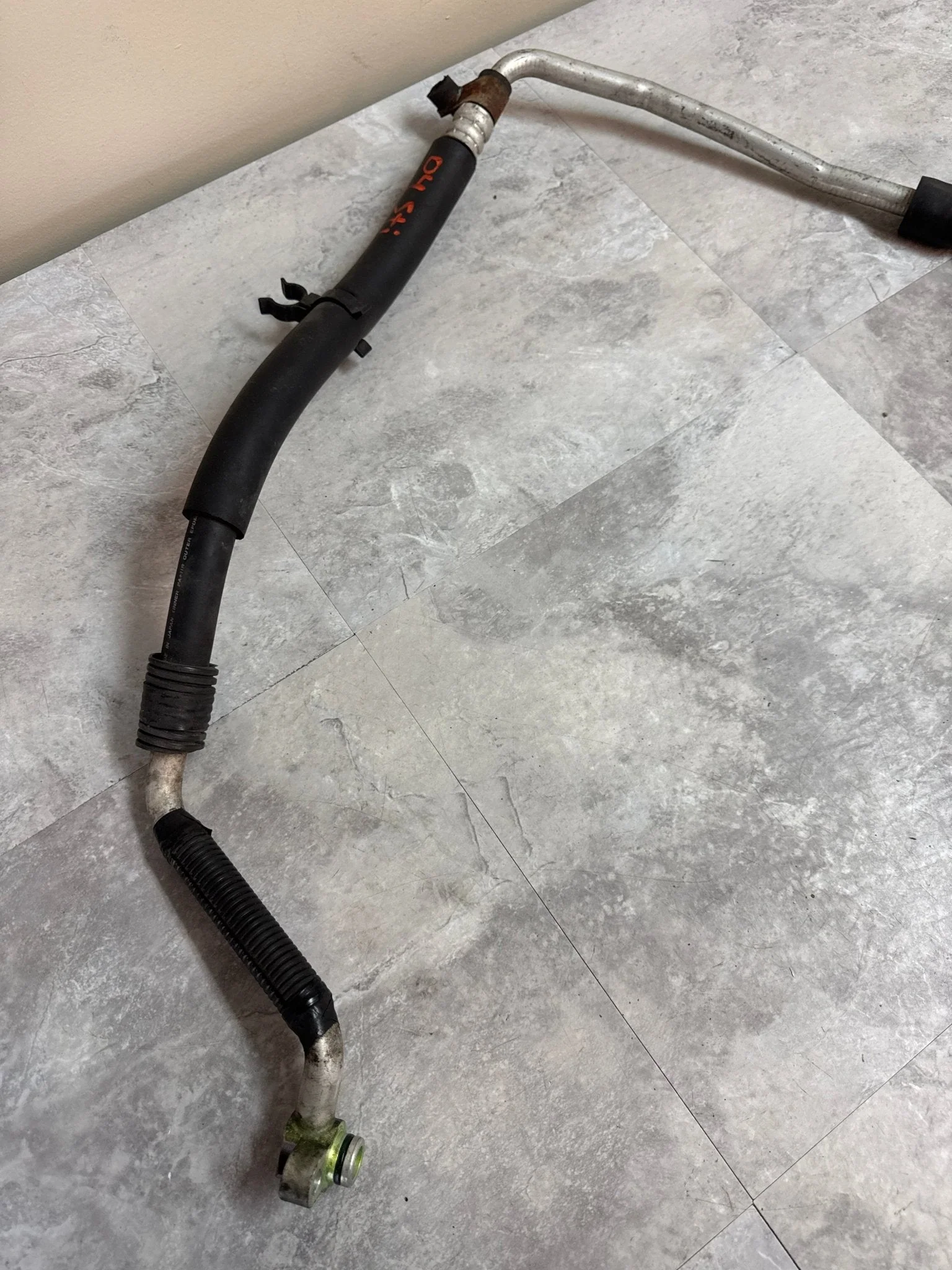 2004-2005 Subaru WRX STi AC Line Hose A/C Pipe Air Conditioning - Image 3