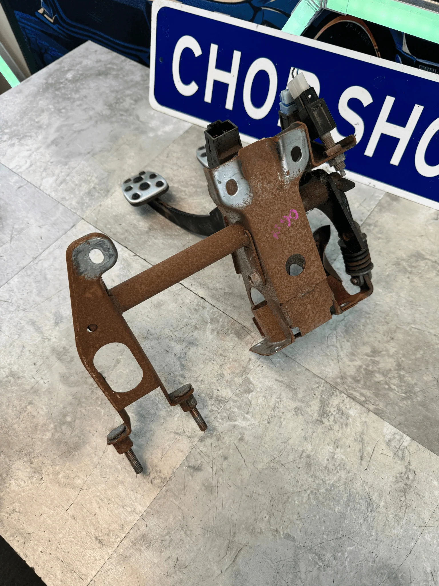2004-2006 Subaru Impreza WRX STi Manual Clutch & Brake Pedal I1 - Image 4