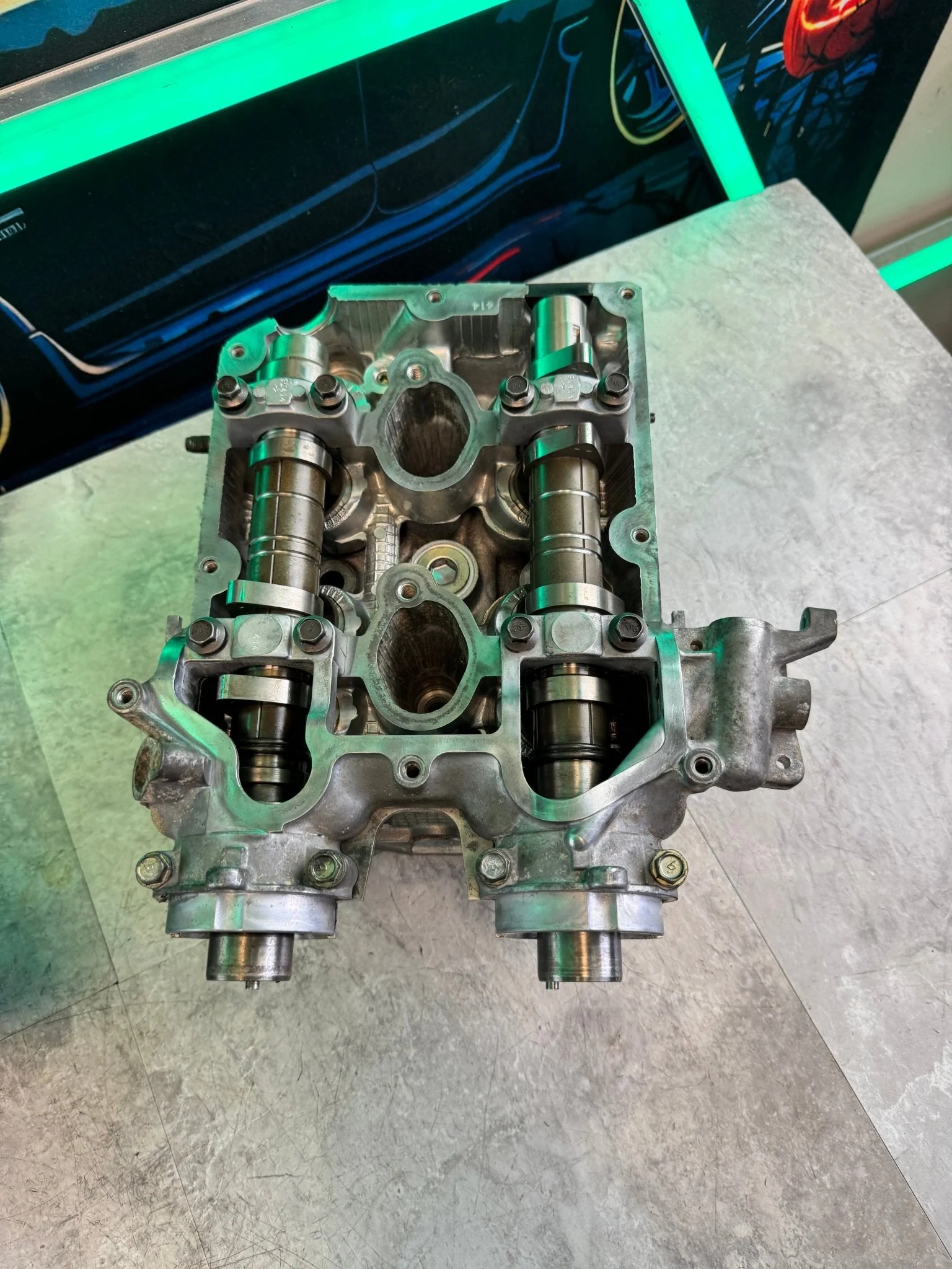 2004-2006 Subaru STi WRX Legacy Forester B25 Cylinder Heads Single AVCS Savcs Ej255 GT XT (2) O4 - Image 3
