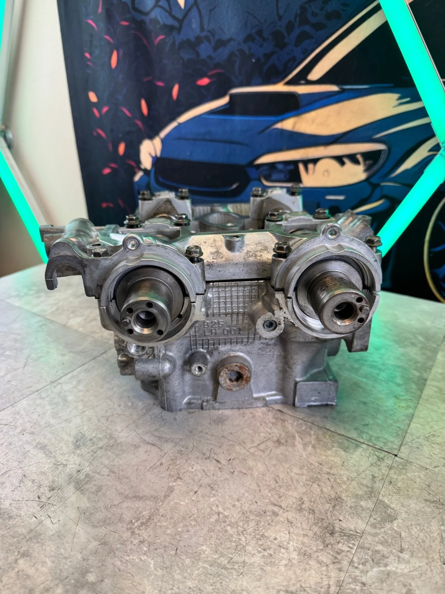 2004-2006 Subaru STi WRX Legacy Forester B25 Cylinder Heads Single AVCS Savcs Ej255 GT XT (2) O4 - Image 4