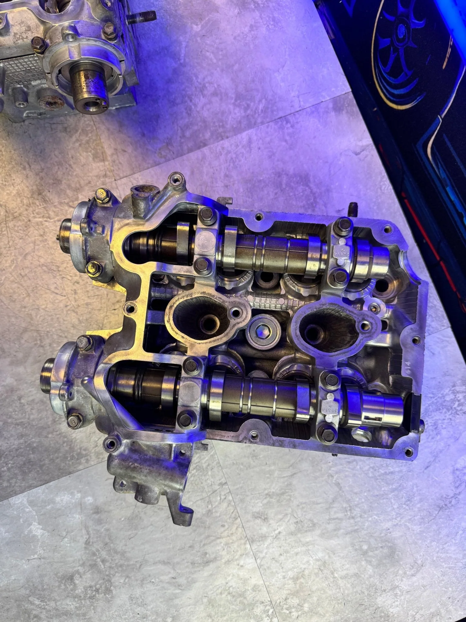 2004-2006 Subaru STi WRX Legacy Forester B25 Cylinder Heads Single AVCS Savcs Ej255 GT XT (2) O4 - Image 7