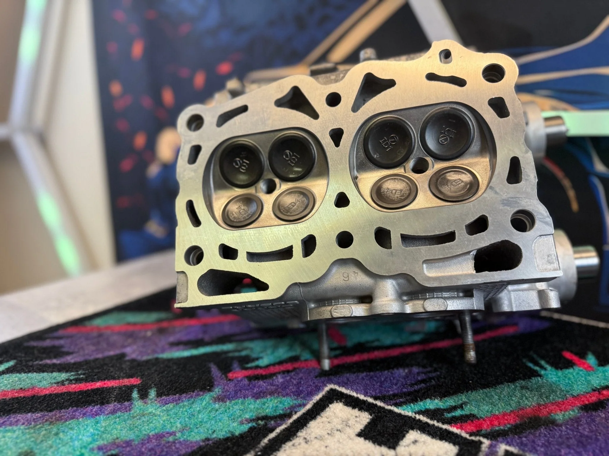 2006-2014 Subaru WRX Legacy Forester Cylinder Heads Single AVCSEj255 GT XT - Image 2