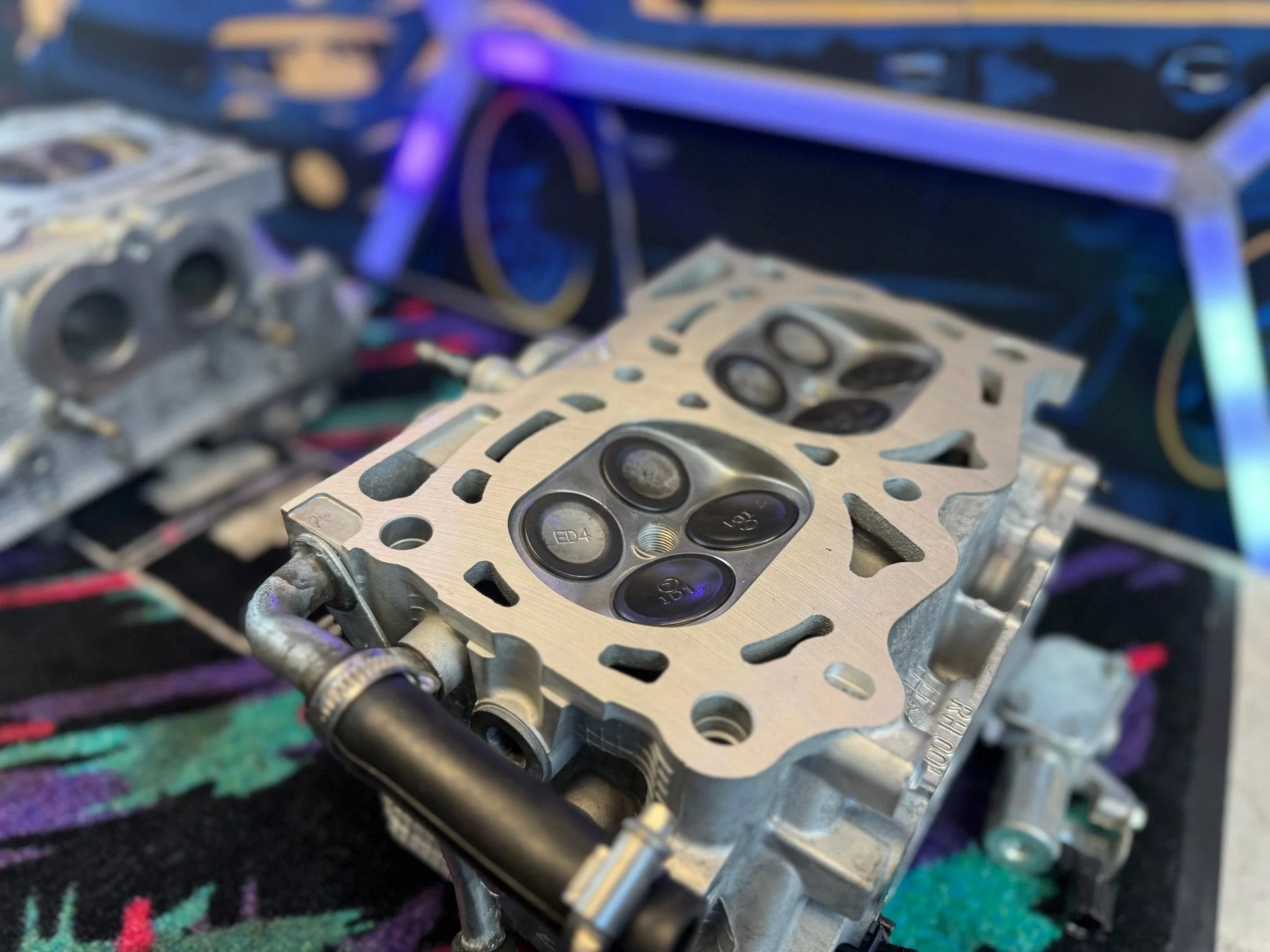 2006-2014 Subaru WRX Legacy Forester Cylinder Heads Single AVCSEj255 GT XT - Image 9