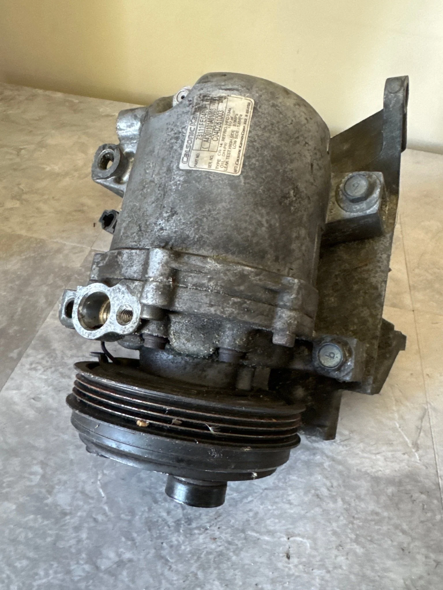 2004-2007 Subaru Impreza WRX AC Compressor (d) M5 - Image 3