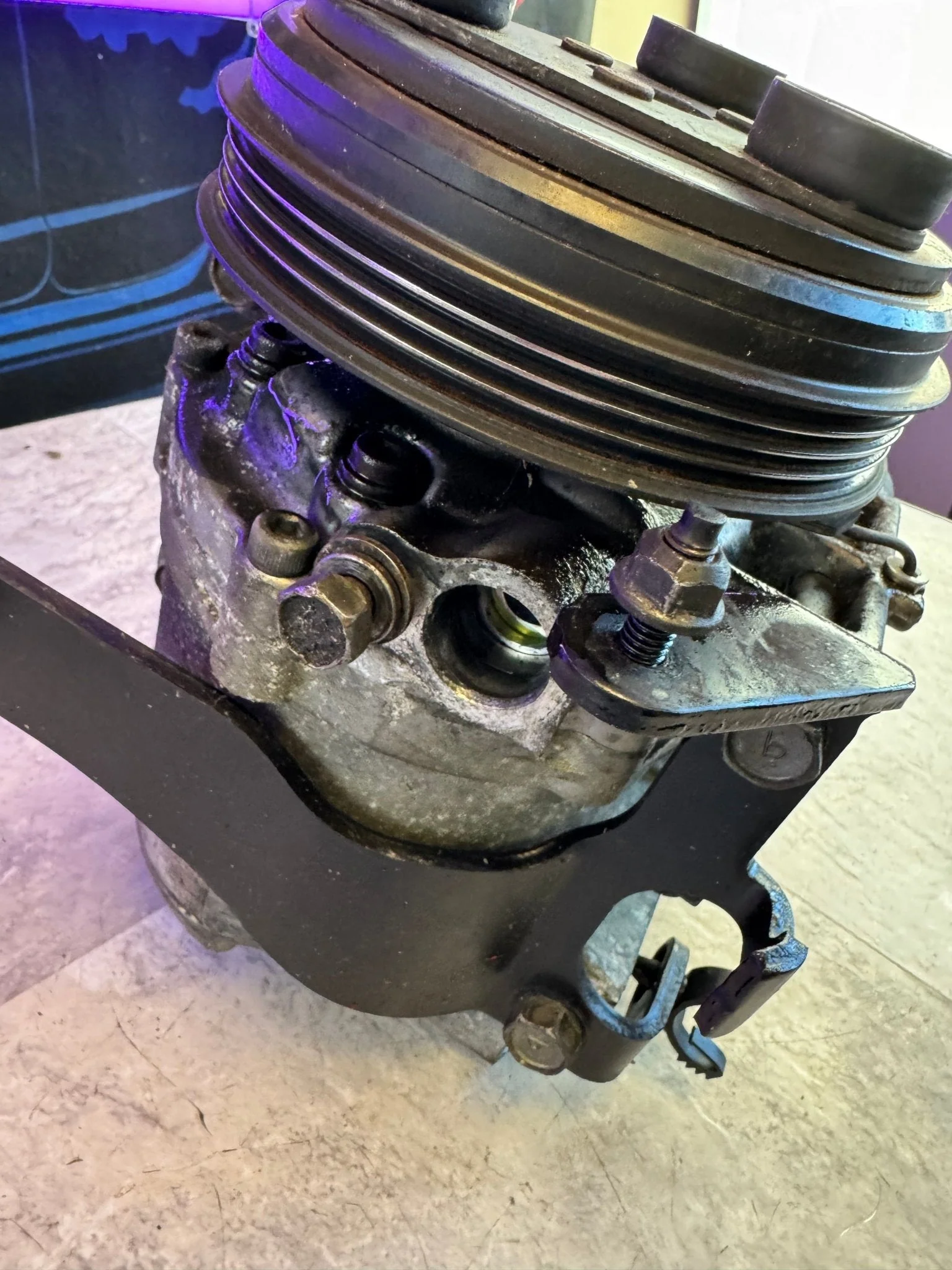 2004-2007 Subaru Impreza WRX STi AC Compressor M5 - Image 4