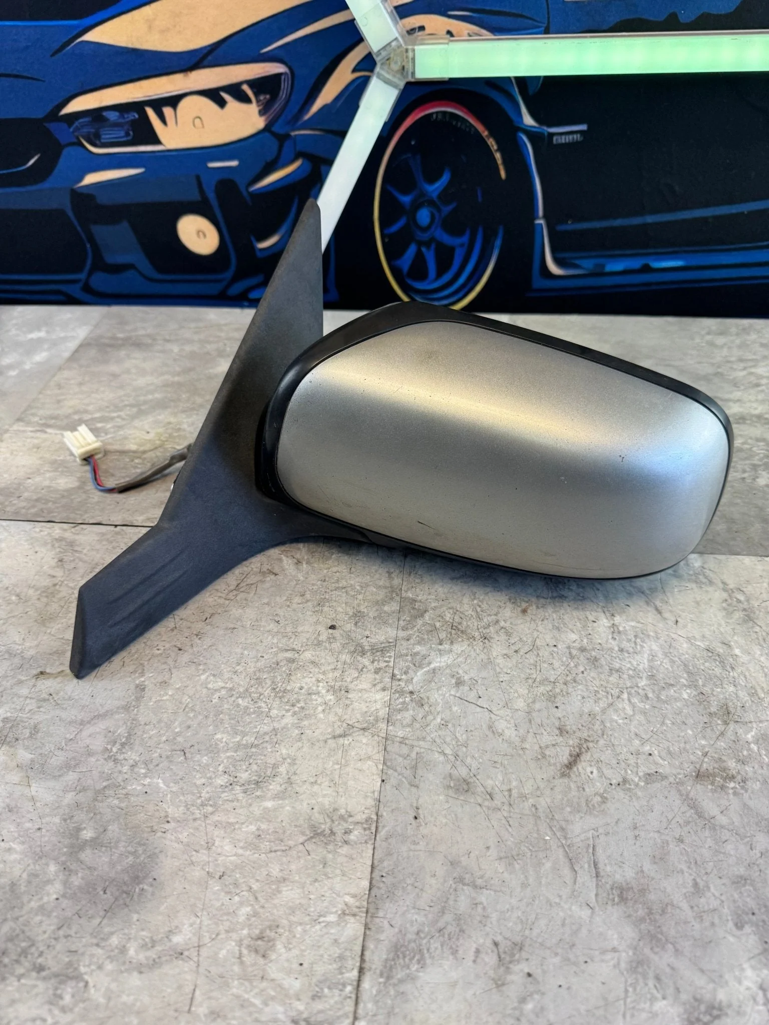 2004-2007 Subaru Impreza WRX STi OEM Black LH LEFT Driver SIDE VIEW Mirror M2 - Image 6