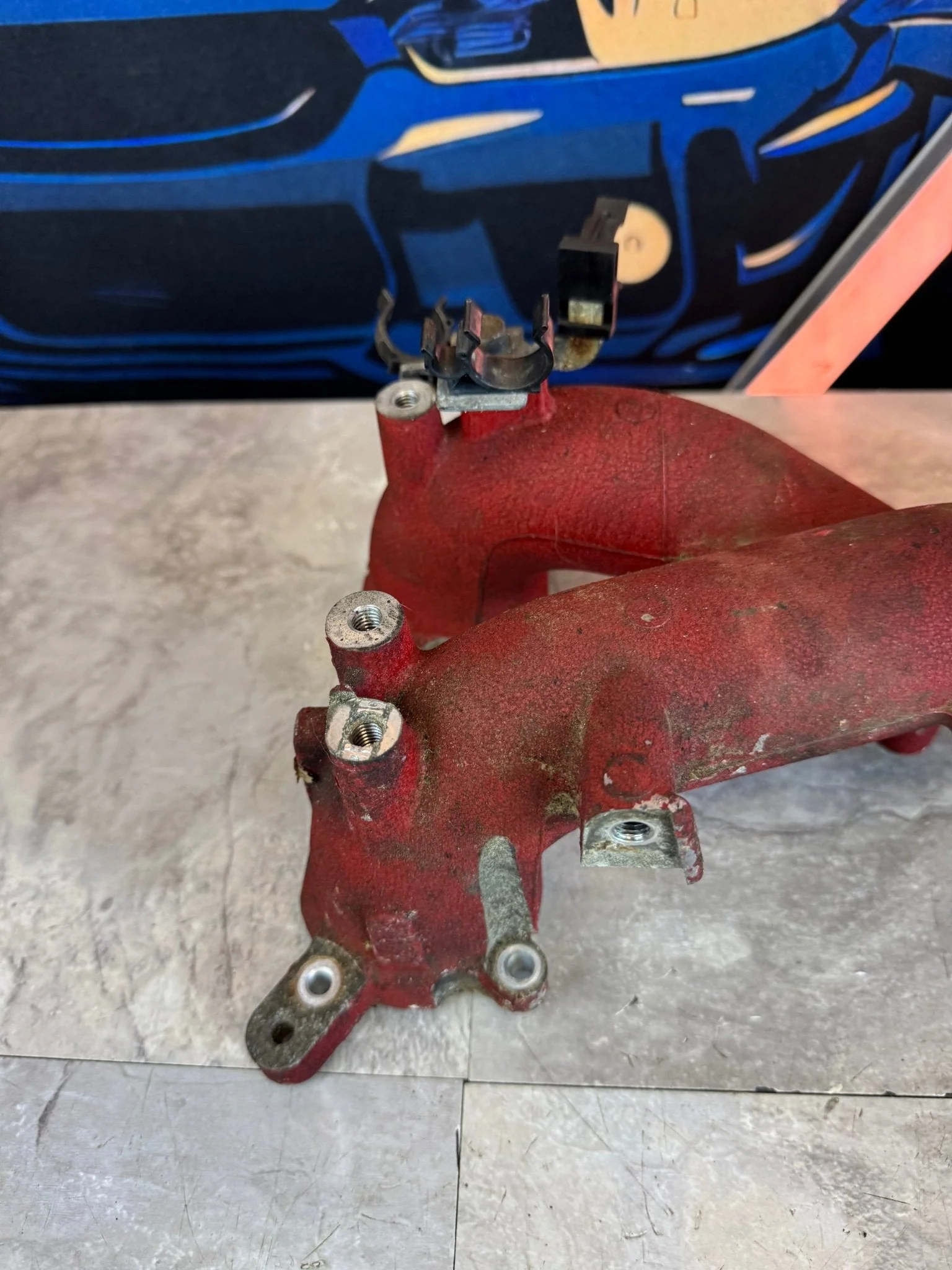 2004-2007 Subaru Impreza WRX STi OEM Intake Manifold Assembly E5 - Image 10