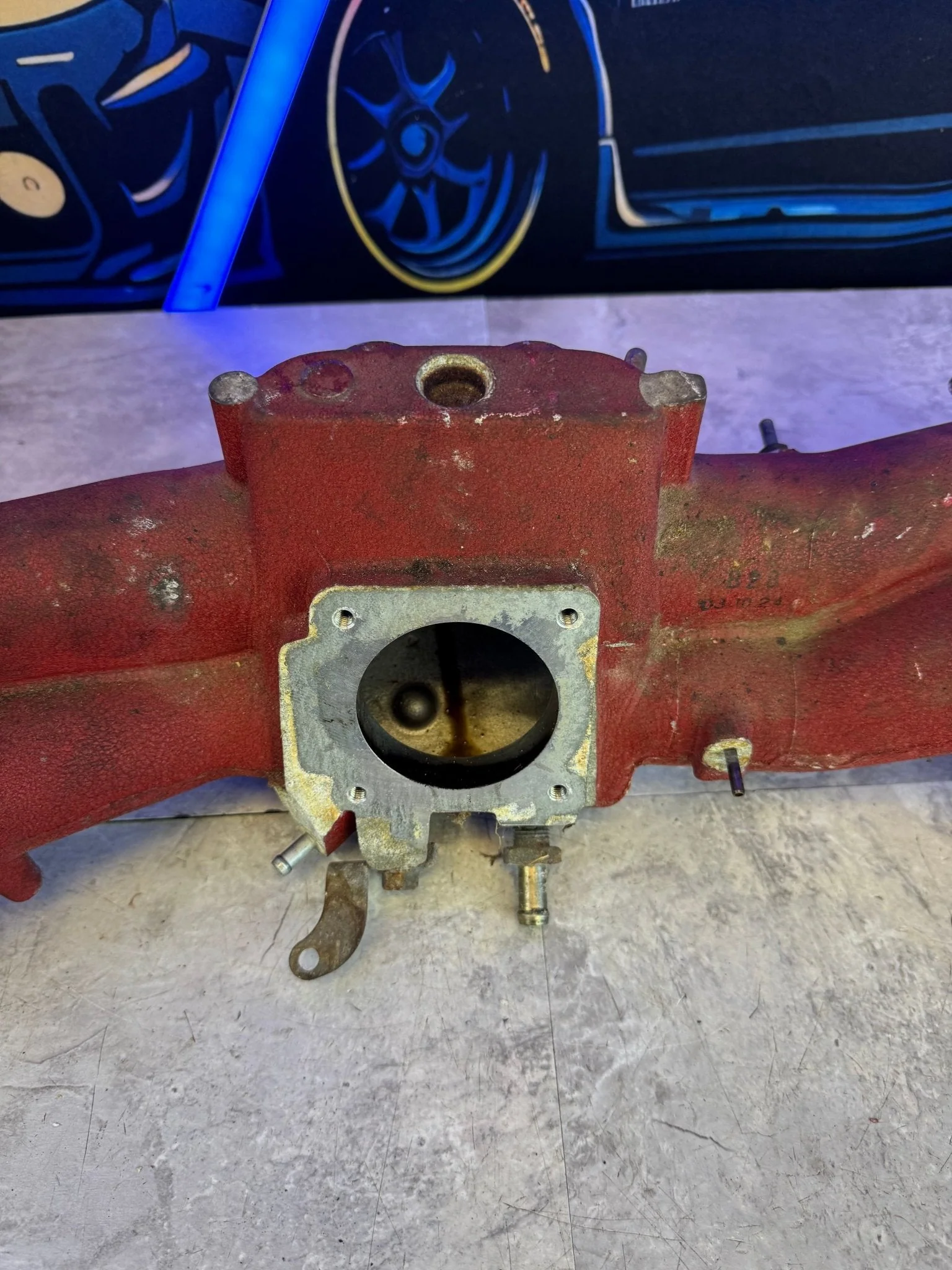 2004-2007 Subaru Impreza WRX STi OEM Intake Manifold Assembly E5 - Image 3