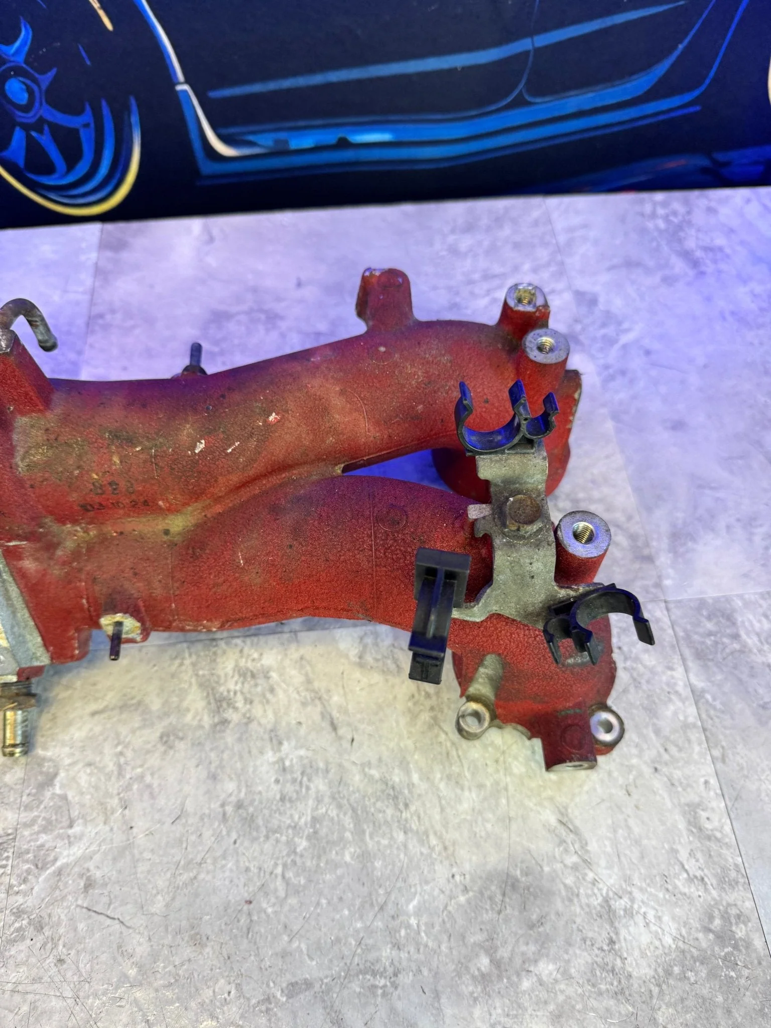 2004-2007 Subaru Impreza WRX STi OEM Intake Manifold Assembly E5 - Image 4
