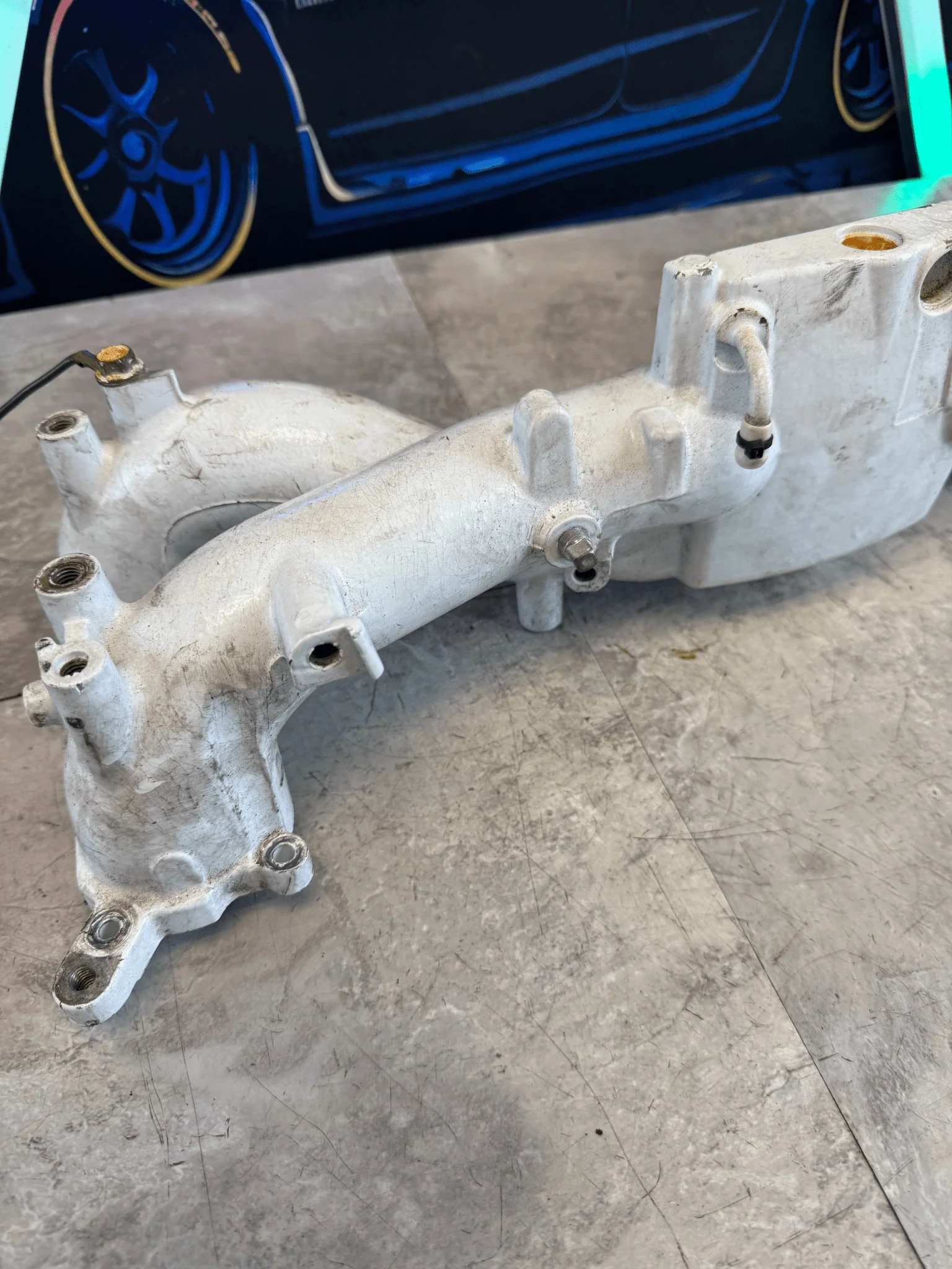 2004-2007 Subaru Impreza WRX STi OEM Intake Manifold Assembly E5 - Image 4