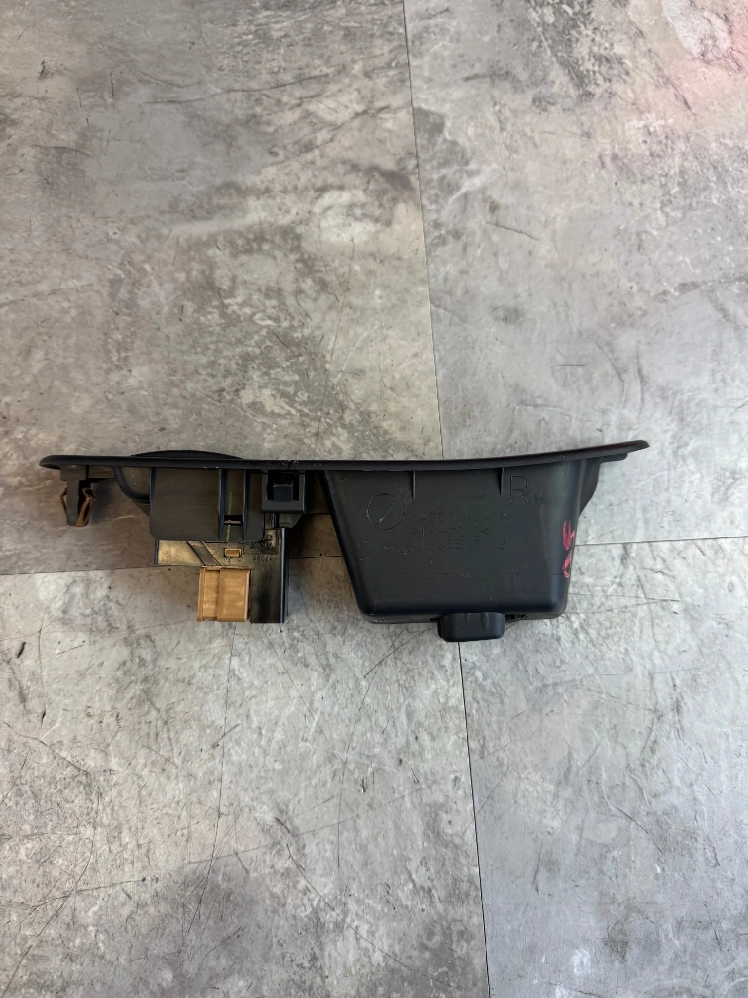 2004-2007 Subaru Impreza WRX STi OEM Rear RH Passenger Side Window Switch Trim E2 - Image 2