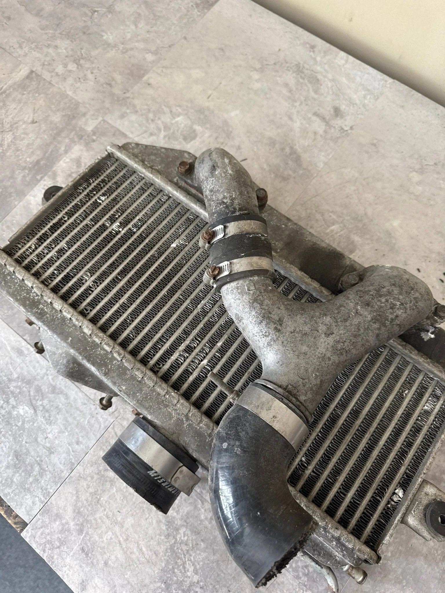 2004-2007 Subaru Impreza WRX STI OEM Top Mount Intercooler Assembly TMIC H4 - Image 5