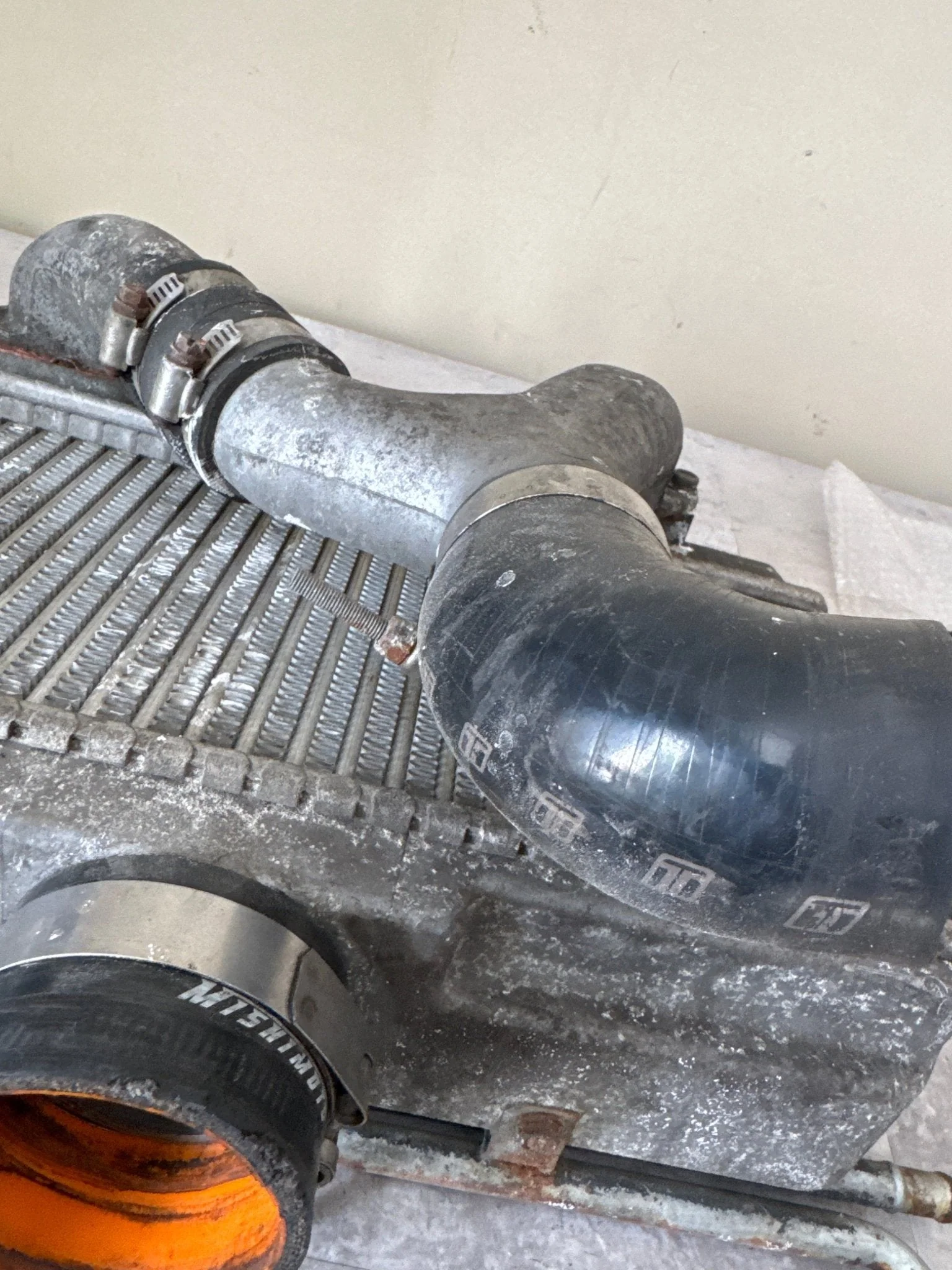 2004-2007 Subaru Impreza WRX STI OEM Top Mount Intercooler Assembly TMIC H4 - Image 8