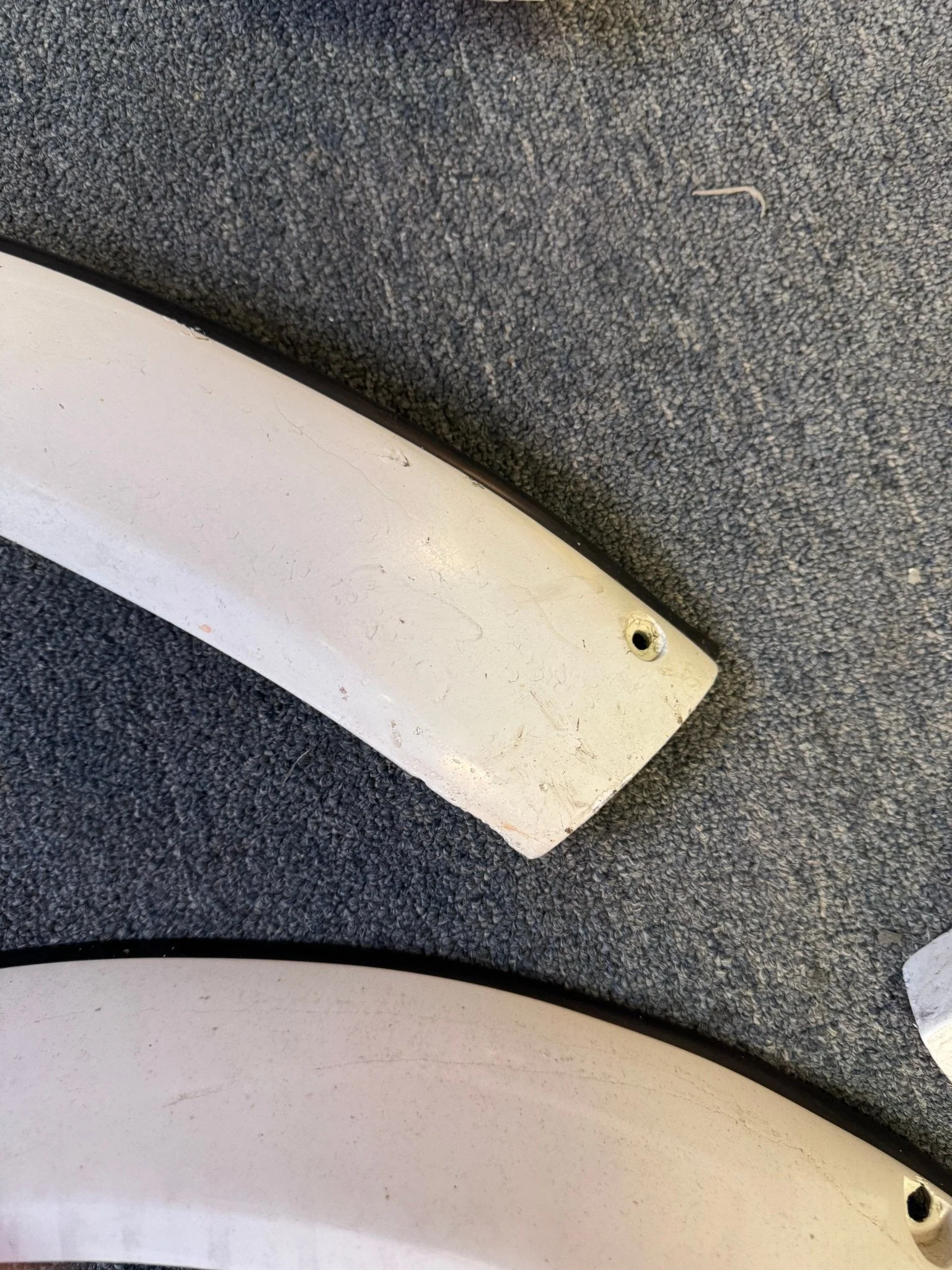 2004-2007 Subaru WRX STi Alpine White Karlton Fender Flares With Hardware P5 - Image 6