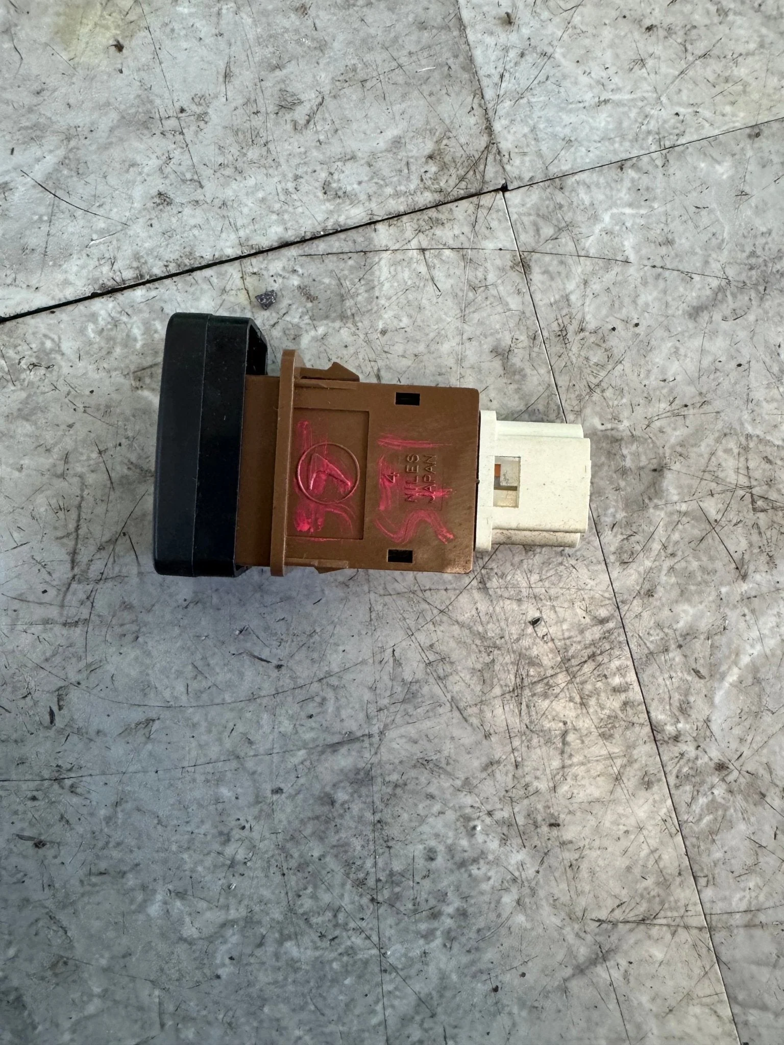 2004-2007 Subaru WRX STi IC OEM Intercooler Water Spray Button Switch - Image 3