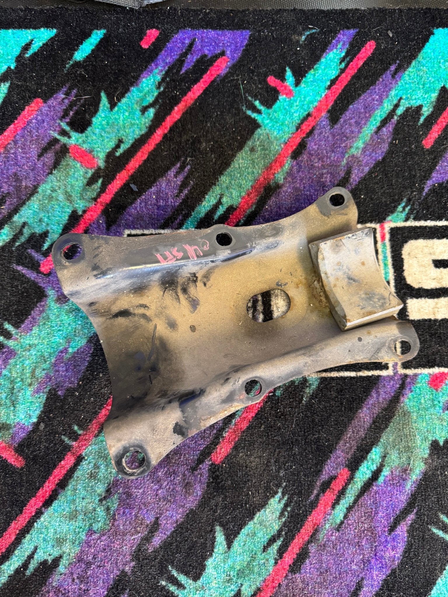2004-2007 Subaru WRX STi OEM Rear Driveshaft Tunnel Shield Cover G1 - Image 2