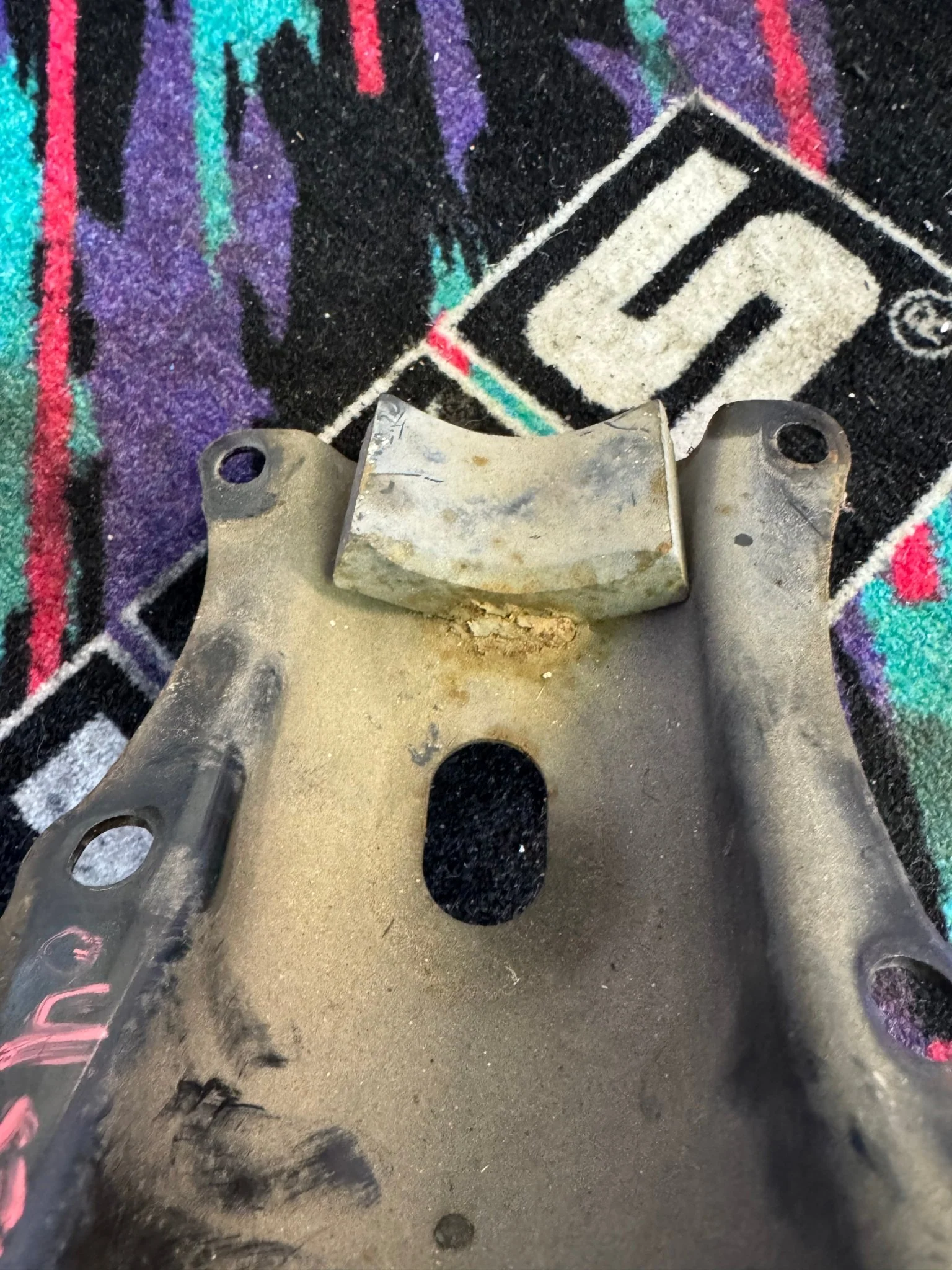 2004-2007 Subaru WRX STi OEM Rear Driveshaft Tunnel Shield Cover G1 - Image 3