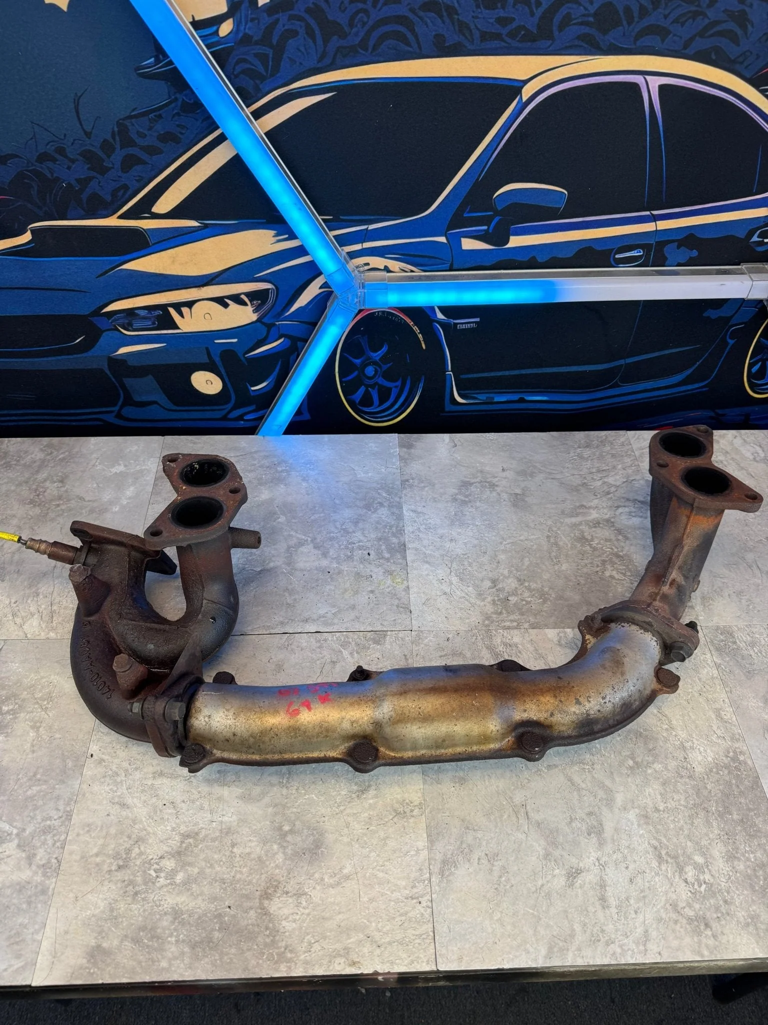 2004-2021 Subaru Impreza WRX OEM Exhaust Manifold Headers USDM EJ255 EJ257 EJ205 Turbo H1 - Image 6