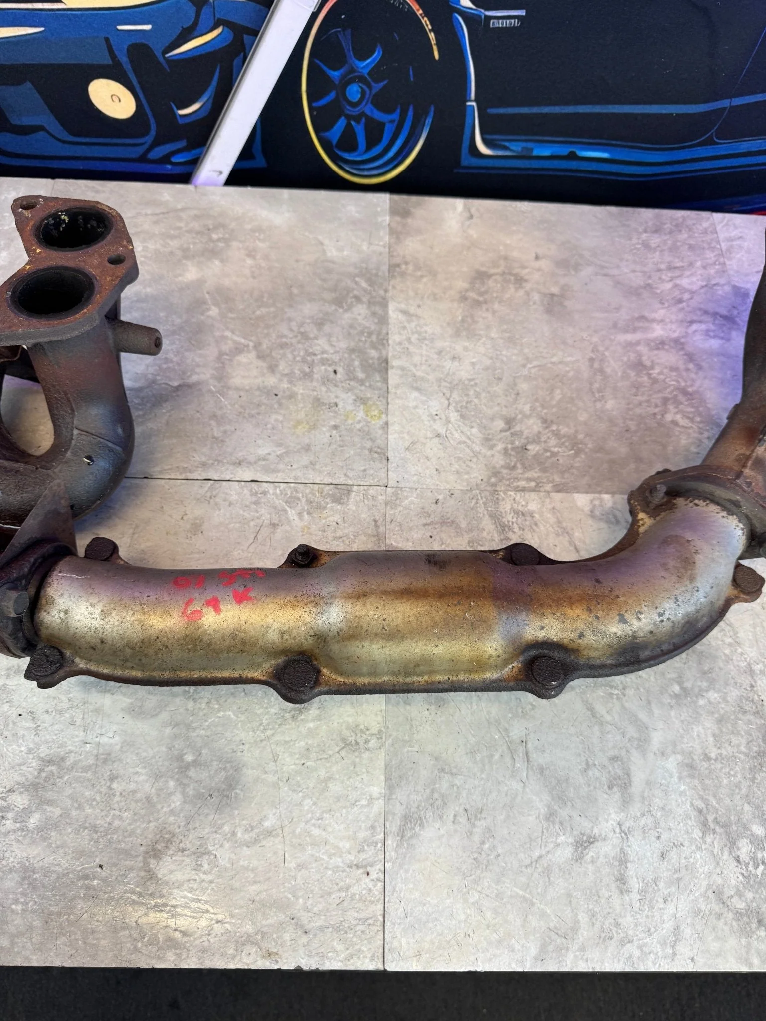 2004-2021 Subaru Impreza WRX OEM Exhaust Manifold Headers USDM EJ255 EJ257 EJ205 Turbo H1 - Image 8