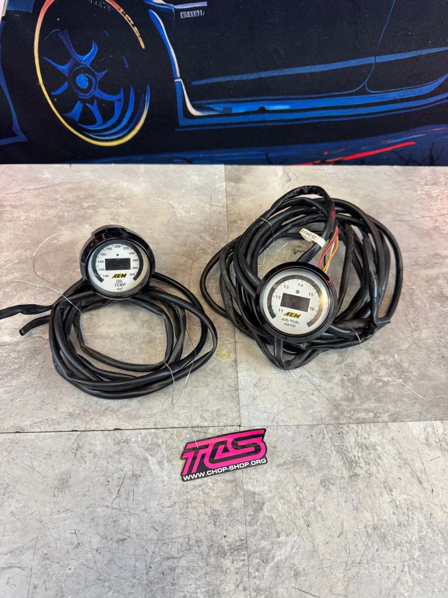 2004-2021 Subaru Impreza WRX STi AEM Gauge Kit Oil Temperature And Air Fuel Ratio For Parts / N2