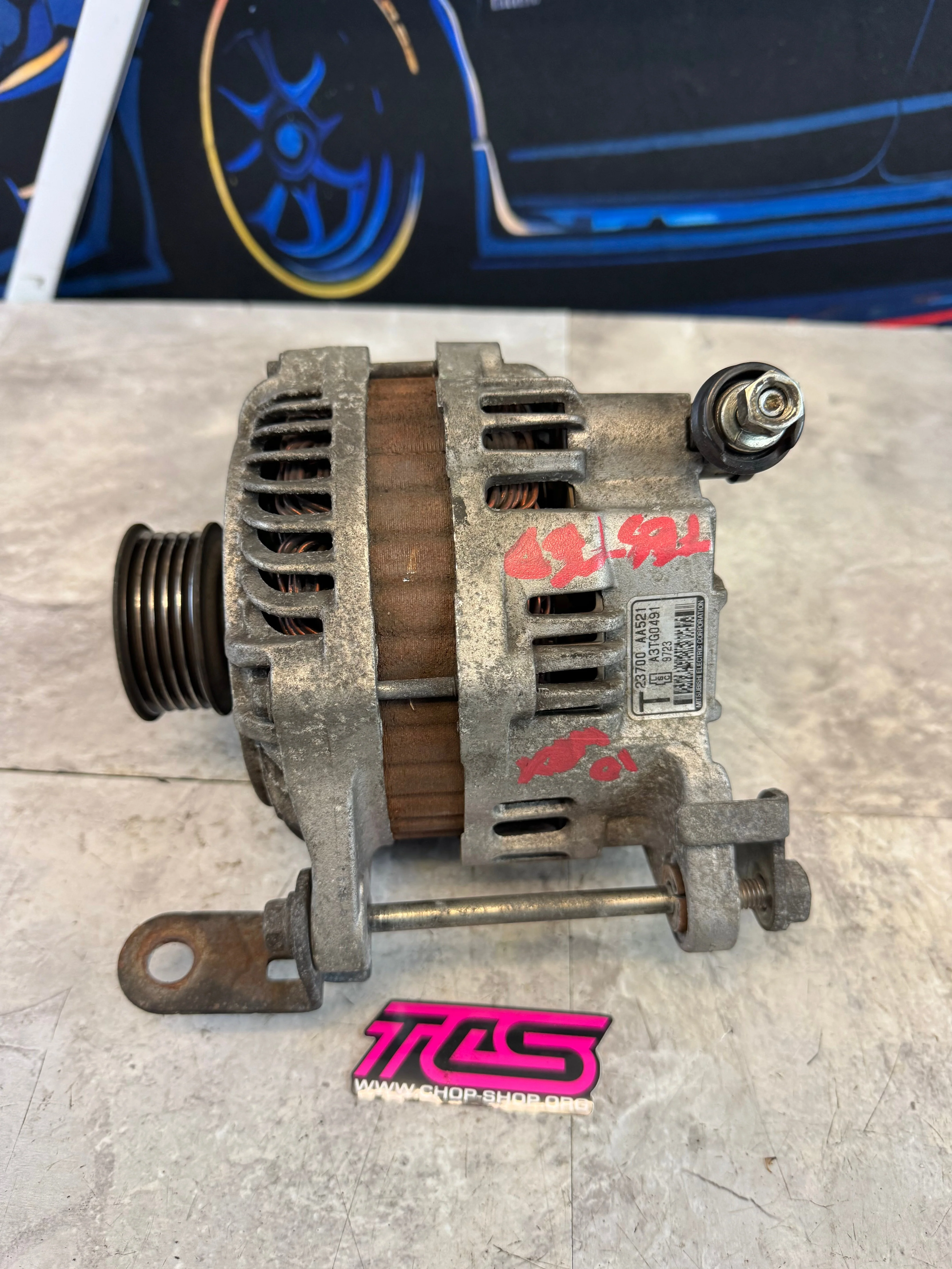 2004-2021 Subaru Impreza WRX STi OEM Alternator - Image 2