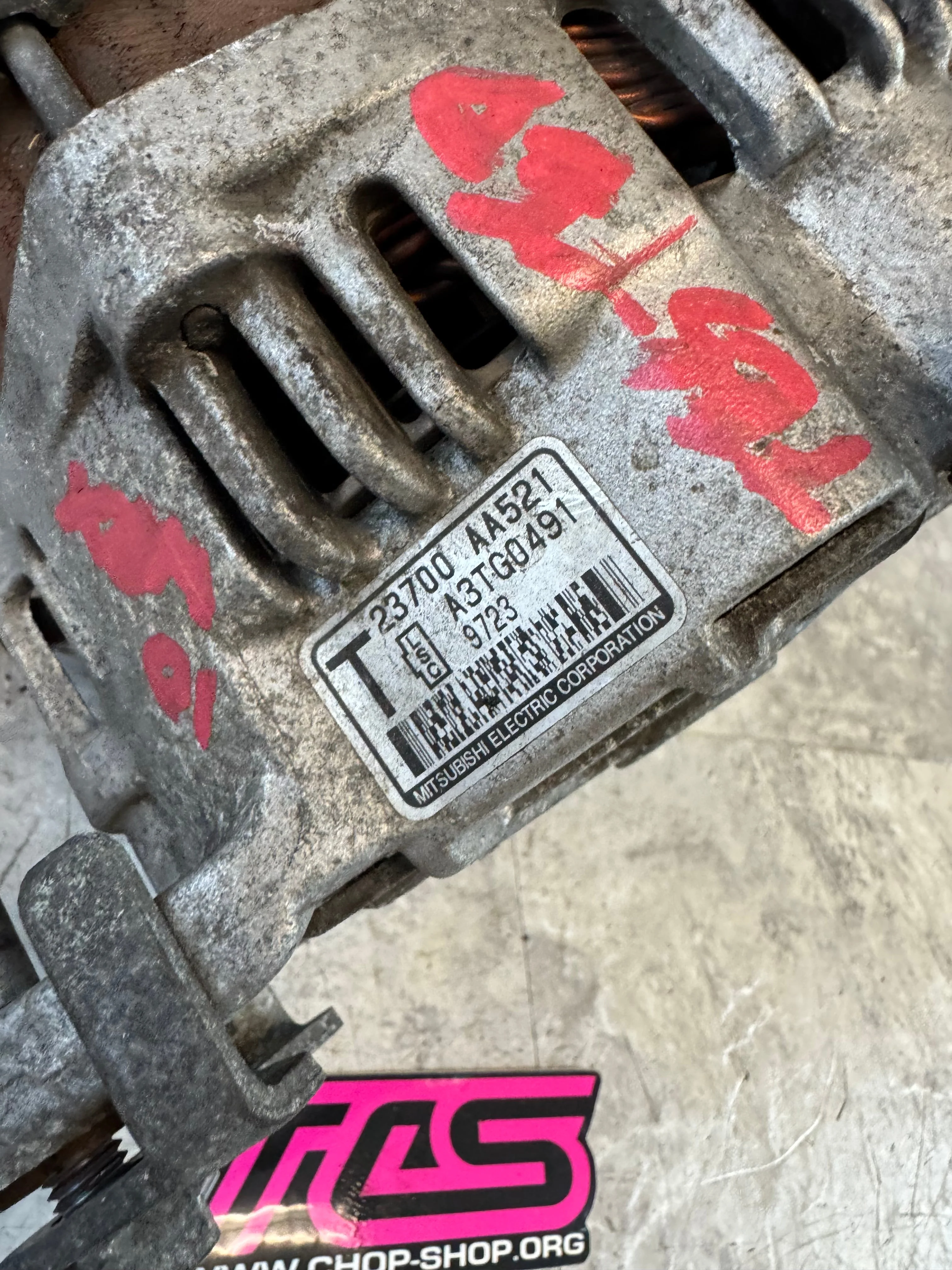 2004-2021 Subaru Impreza WRX STi OEM Alternator - Image 3