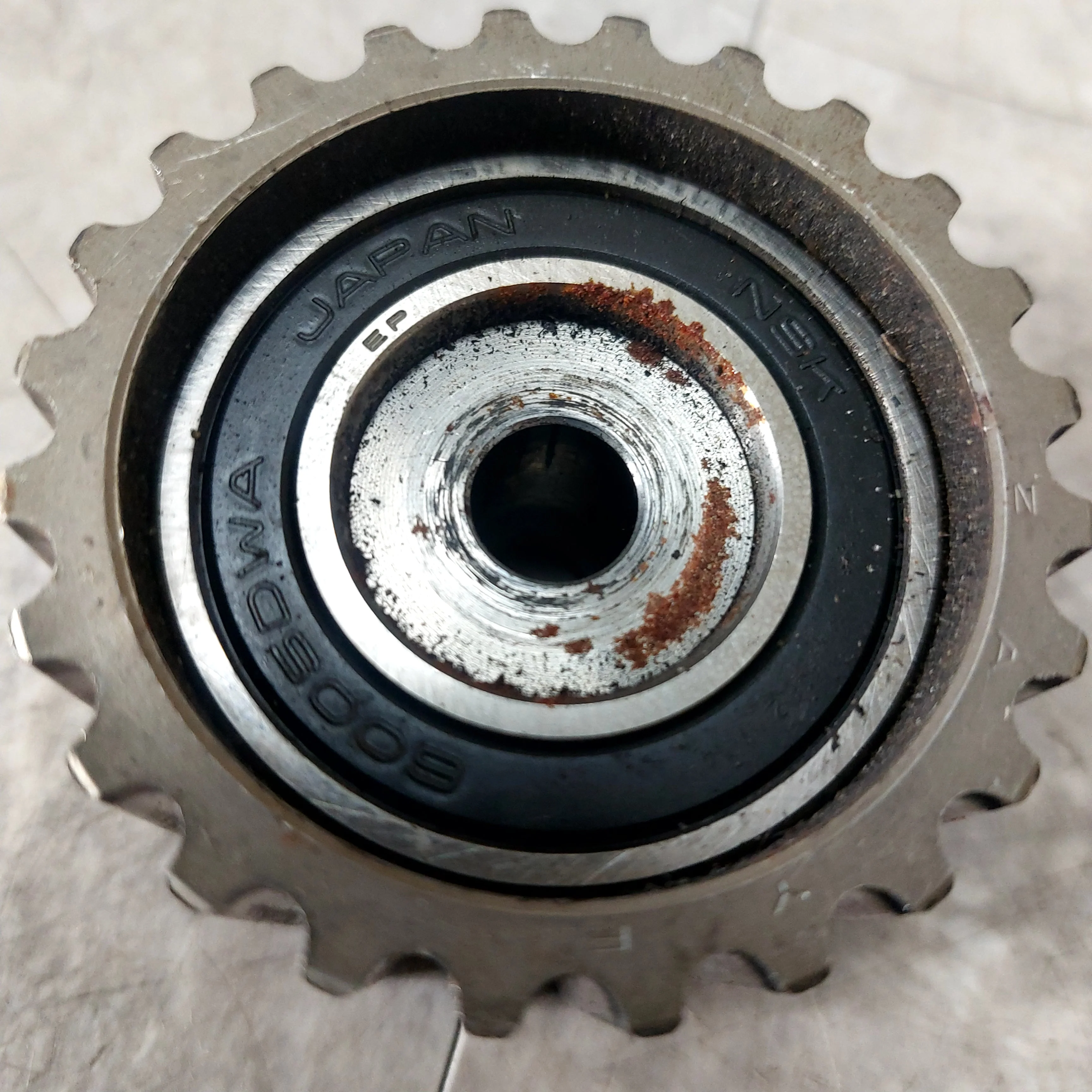 2004-2021 Subaru STi 2002-2014 WRX OEM Timing Belt Idler Pulley Metal Toothed G1 - Image 4