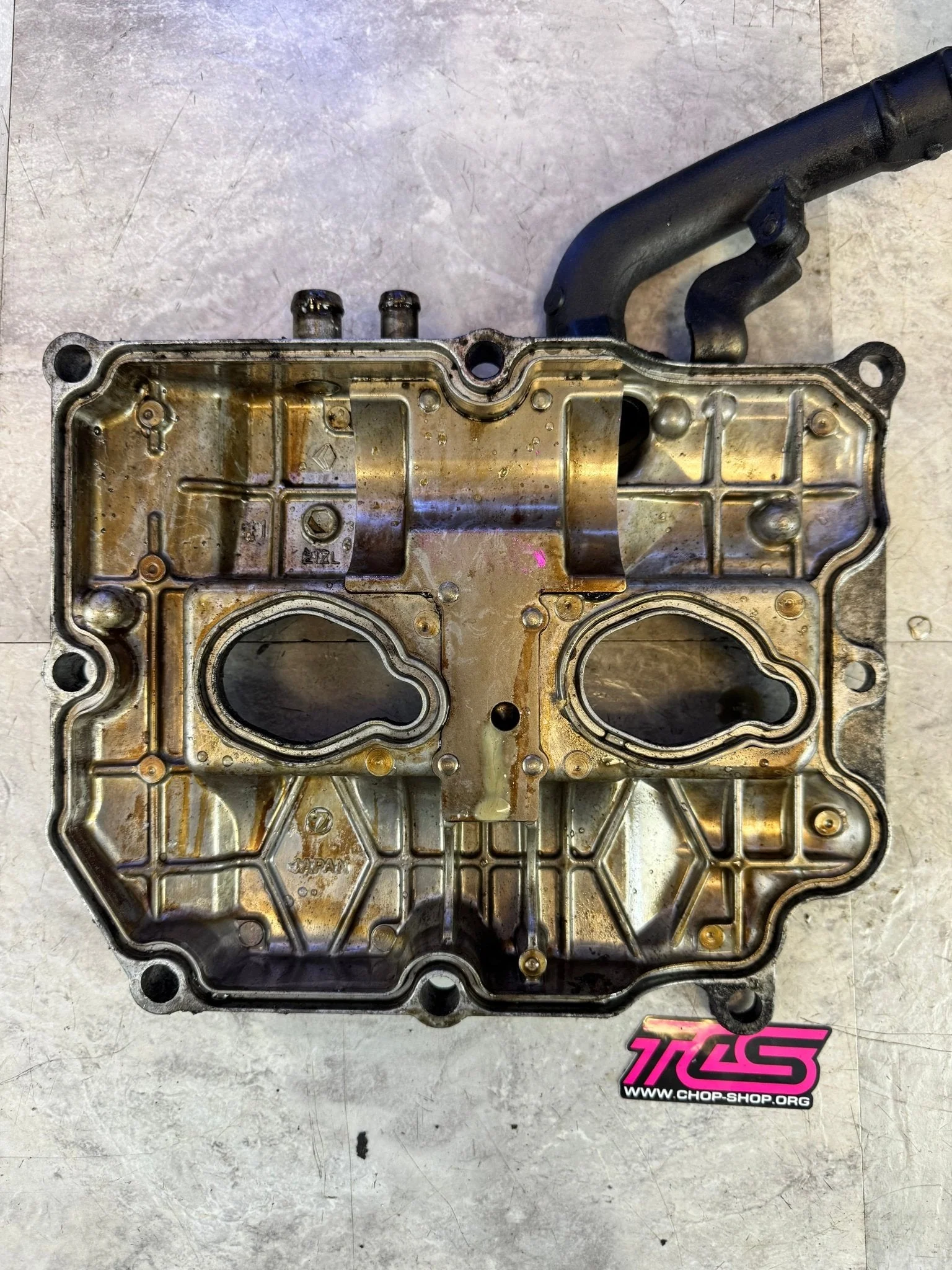 2004-2021 Subaru WRX STi Engine Valve Cover With Oil Fill Tube No Cap OEM Drivers Side / Y6 - Image 5