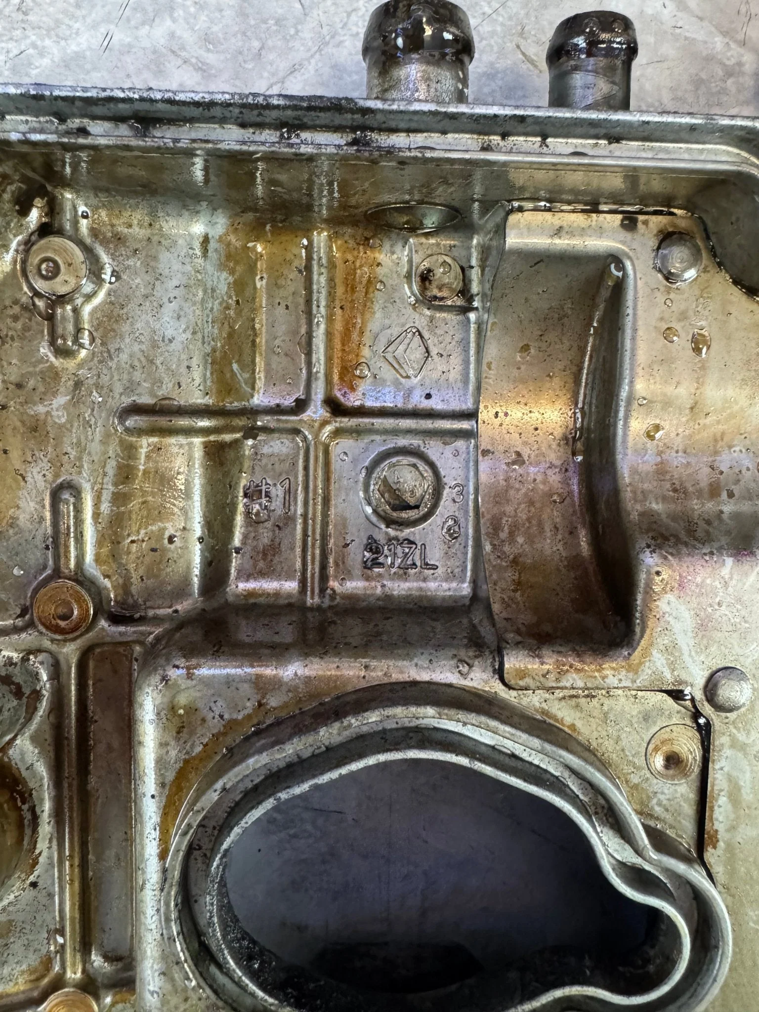 2004-2021 Subaru WRX STi Engine Valve Cover With Oil Fill Tube No Cap OEM Drivers Side / Y6 - Image 6