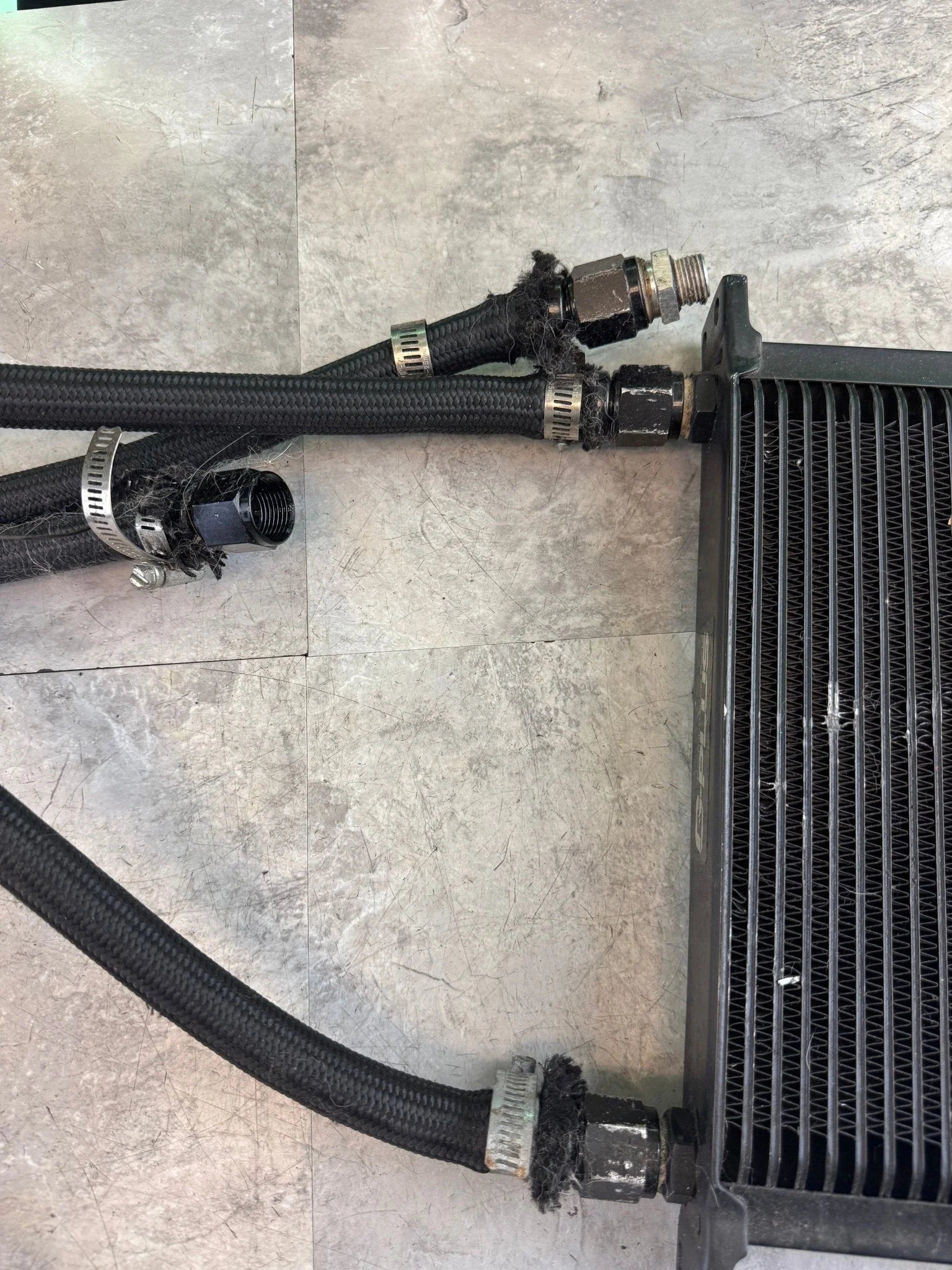 2004-2021 Subaru WRX STi G-Plus Oil Cooler Kit Fittings Lines Hoses Assembly Y1 - Image 3
