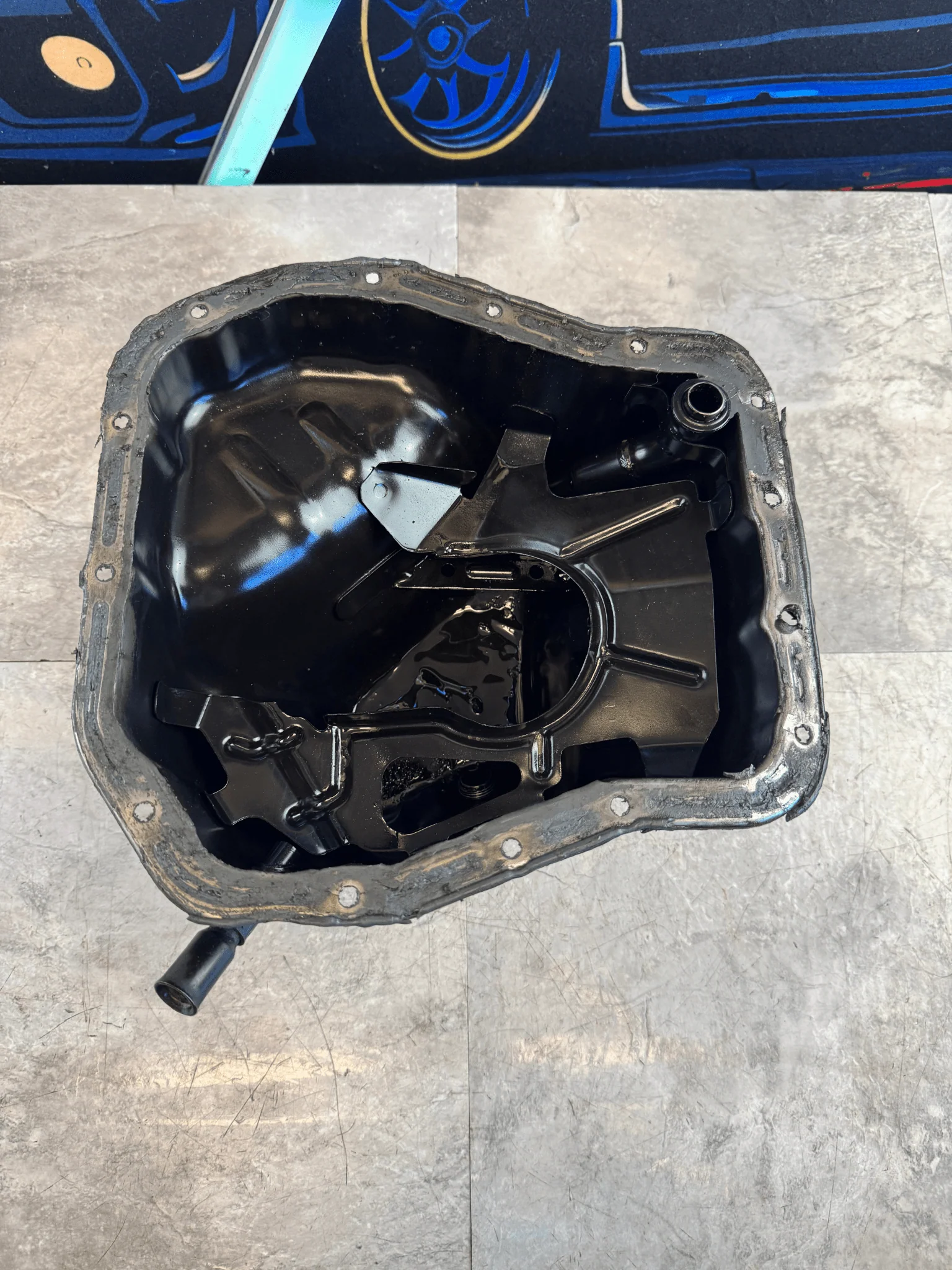 2004-2021 Subaru WRX STi OEM Oil Pan Y2 - Image 2