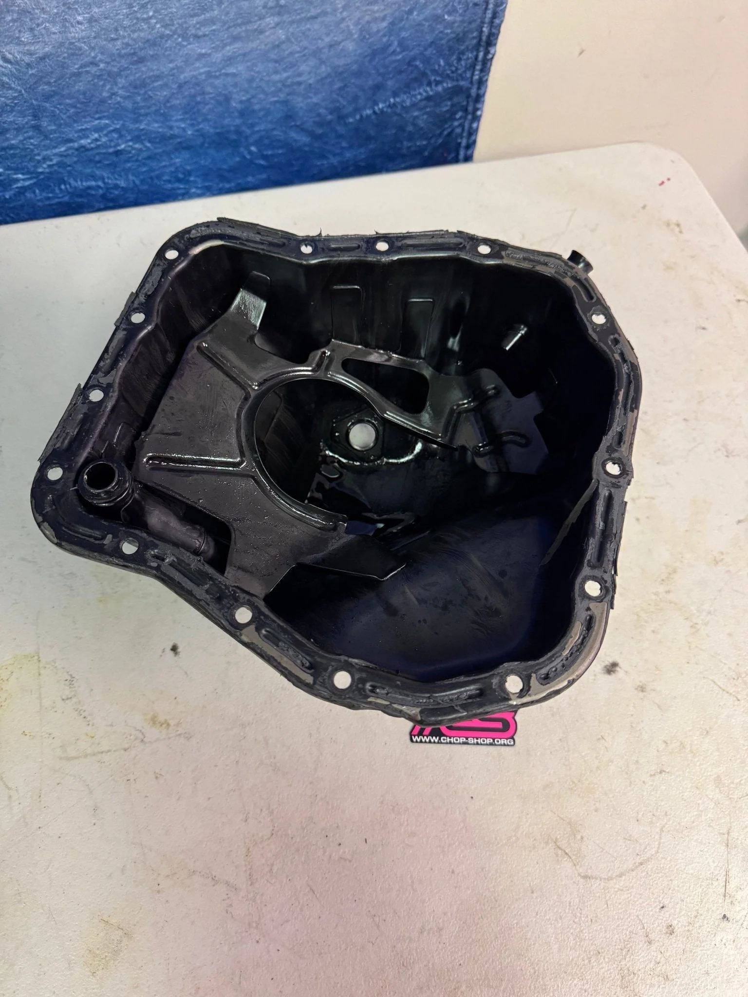 2004-2021 Subaru WRX STi OEM Oil Pan Y2 - Image 2